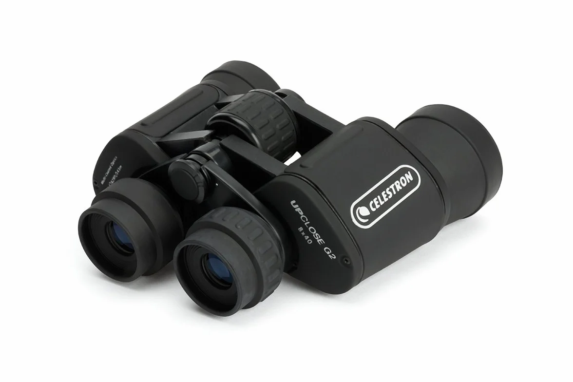 Celestron 71252 UpClose G2 8x40 Porro Prism Binoculars, Black