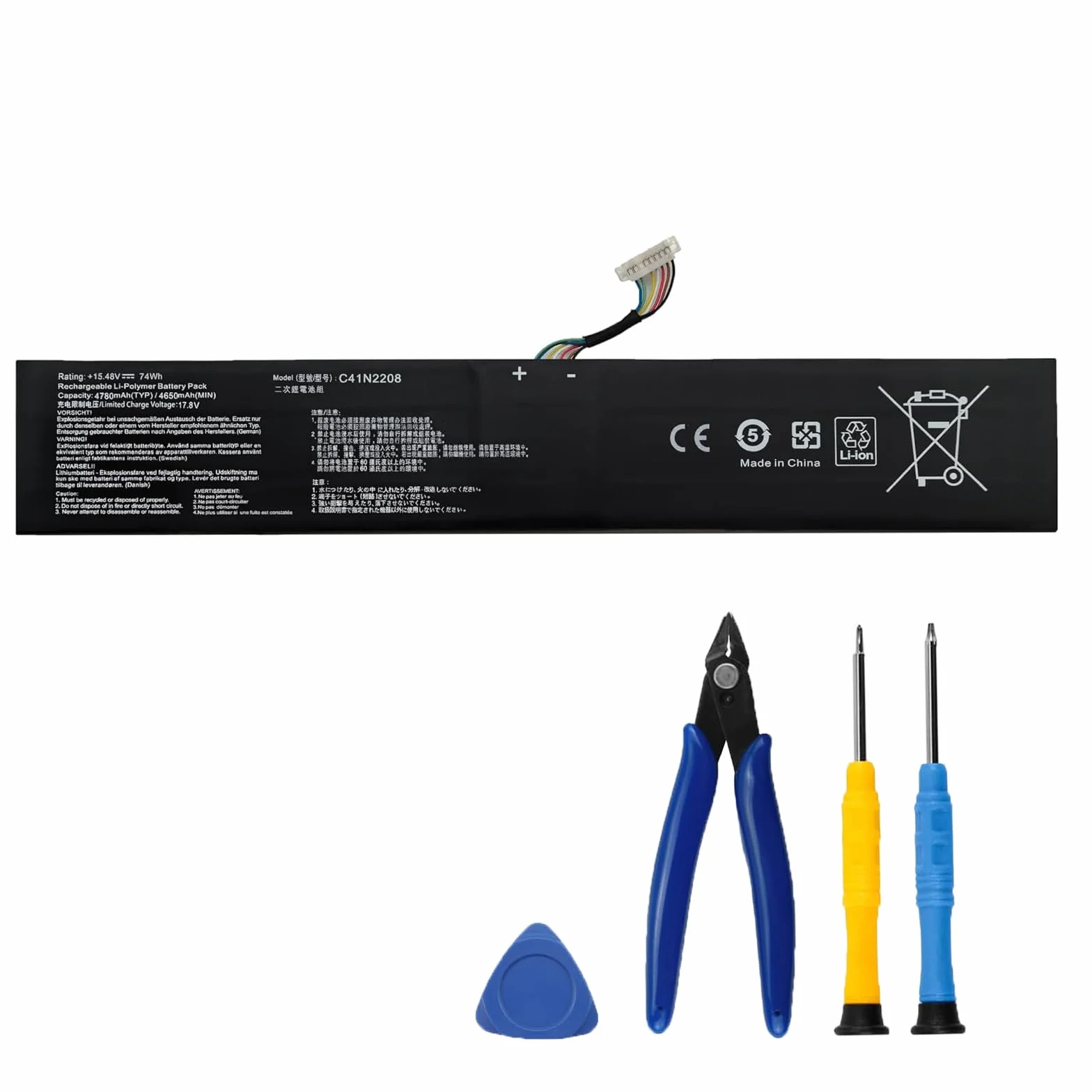 Zamiennik akumulatora Asus RC71L PC71L NR2301L 15,48 V 74 Wh