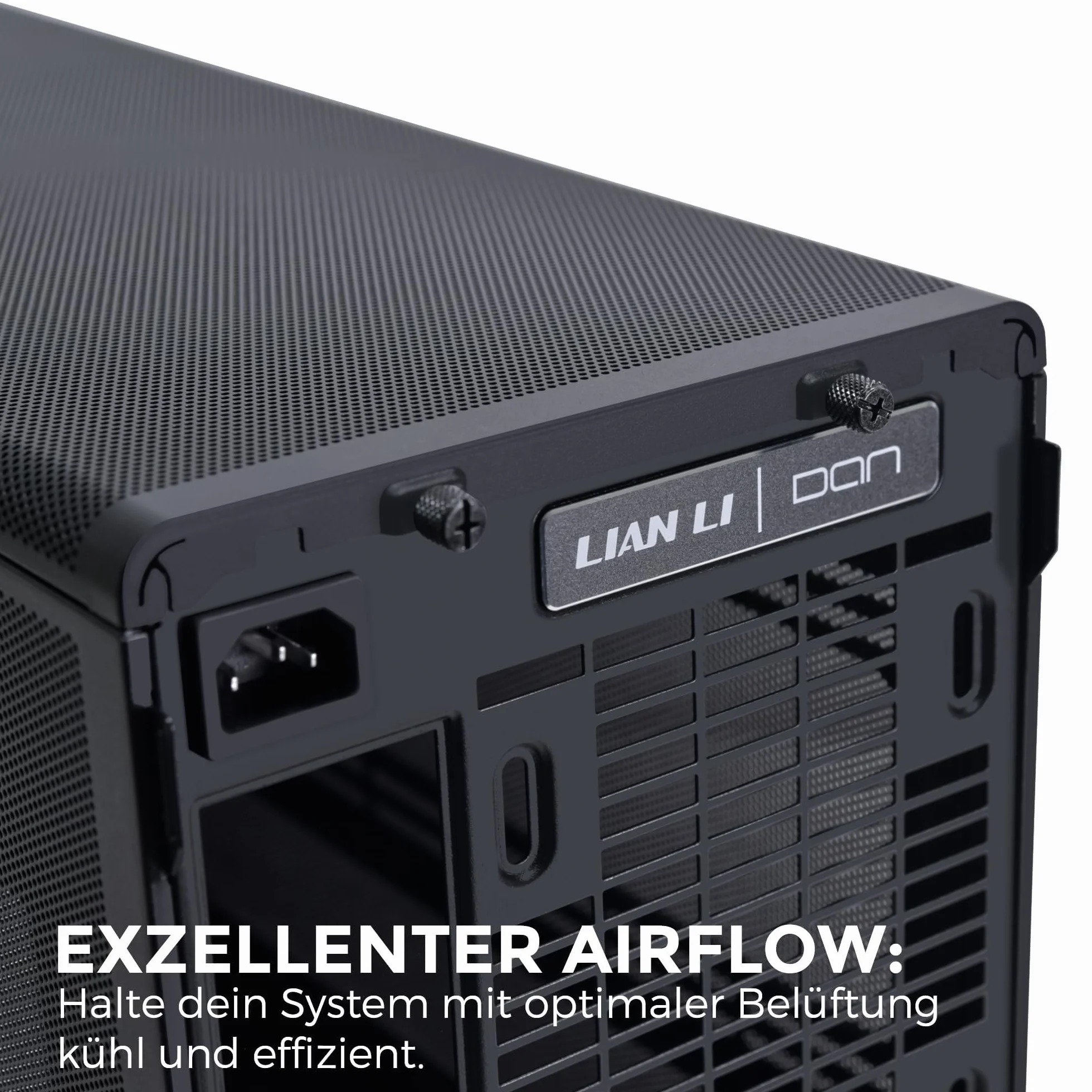 Lian Li DAN A3-mATX Micro-ATX Gehäuse czarne