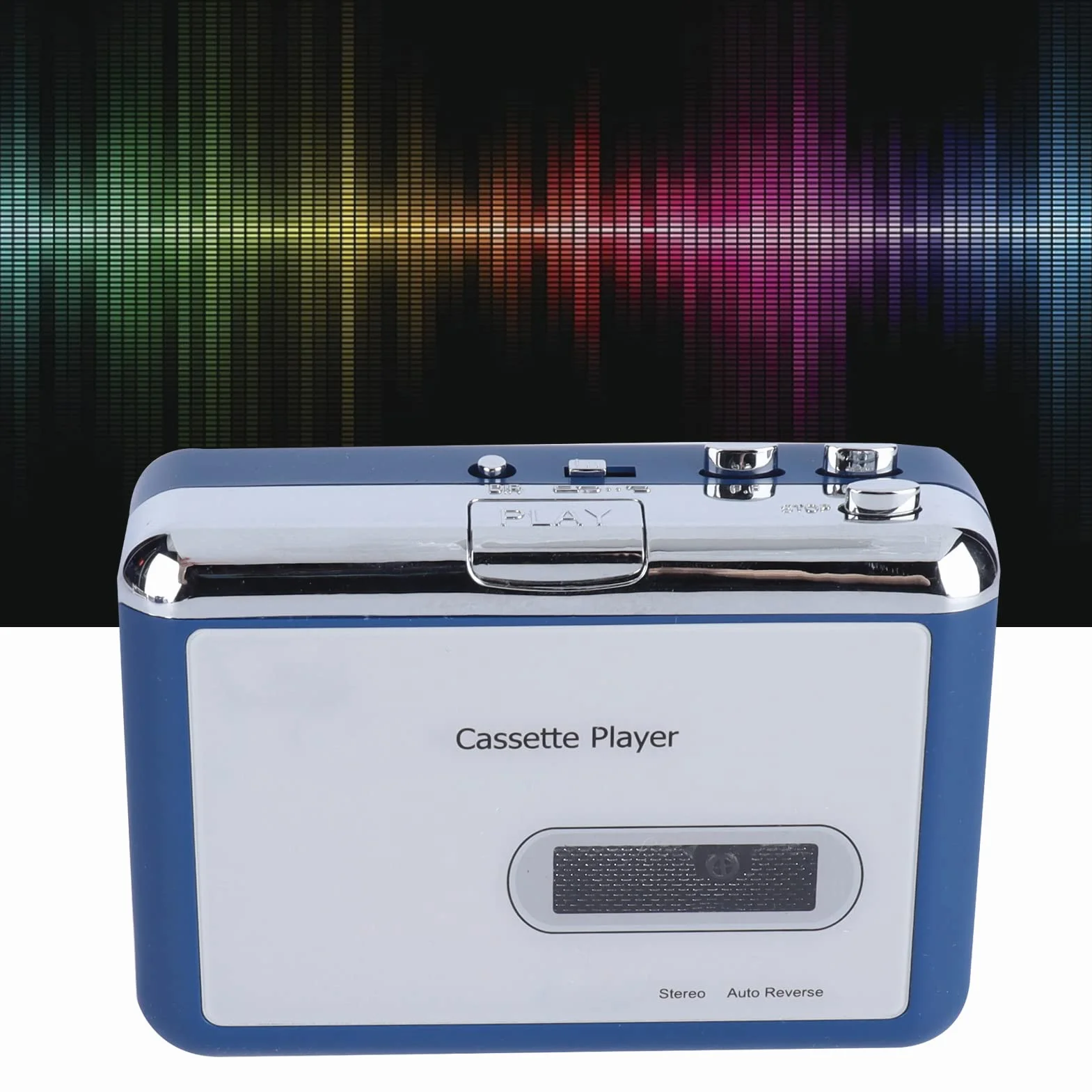Przenośny Konwerter Kasetowy na MP3 Bluetooth Magnetofon z USB