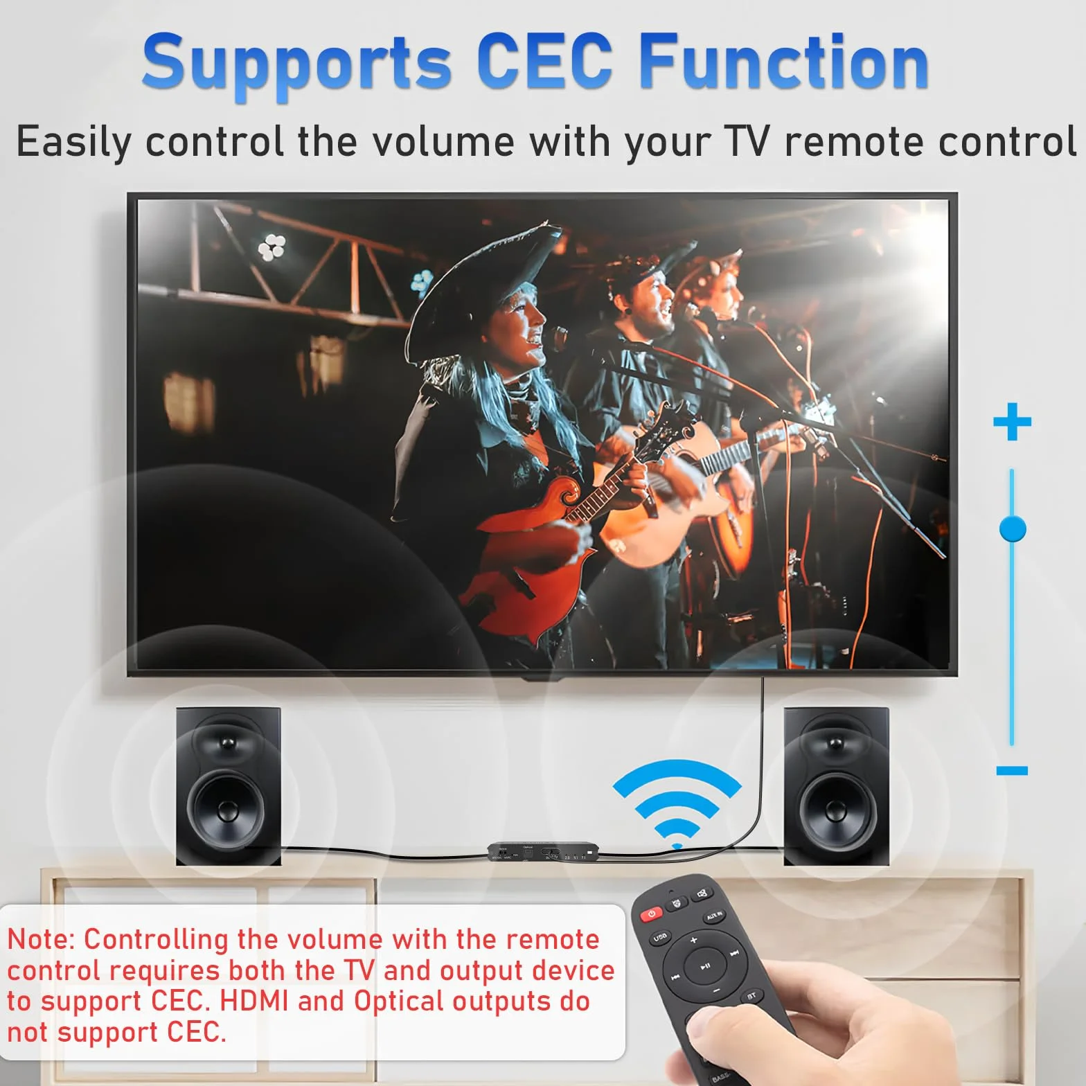 Tendak 192KHz eARC/ARC Audio Extractor, konwerter cyfrowo-analogowy, HDMI eARC/ARC + optyczny do HDMI + optyczny + L/R + 3,5 mm stereo do wzmacniacza głośników soundbara HDTV i słuchawek