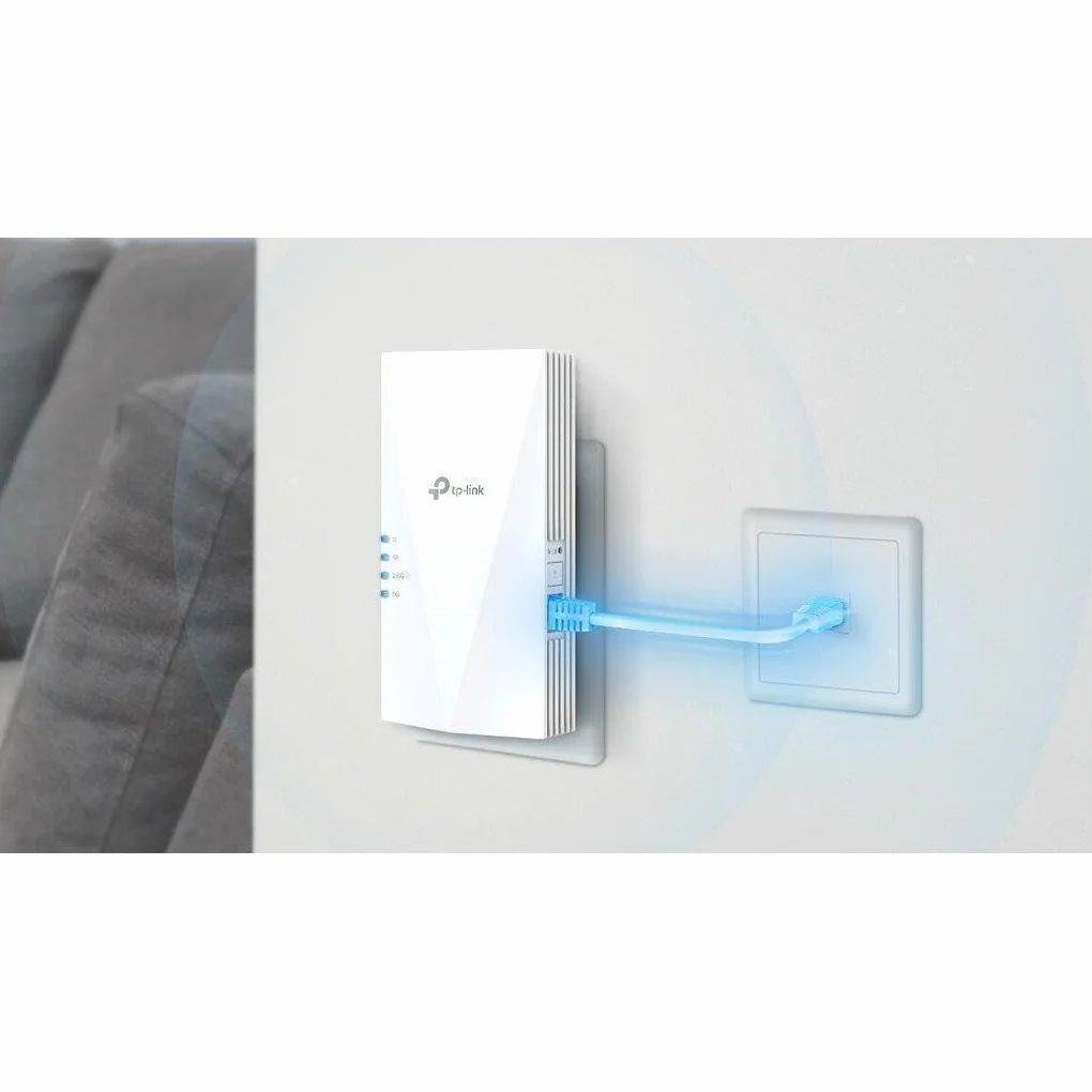 TP-Link RE700X Wzmacniacz zasięgu Wi-Fi 6 AX3000 Dual Band Gigabit OneMesh