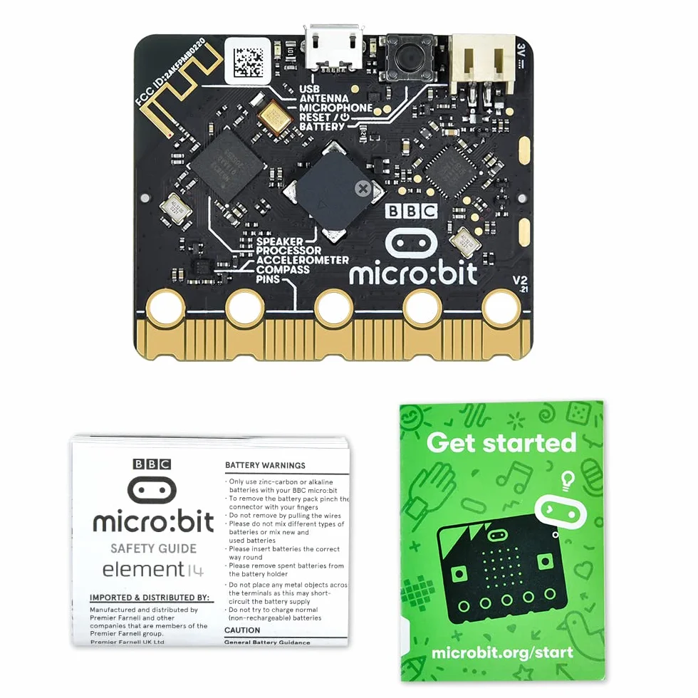 KEYESTUDIO Podstawowy zestaw startowy do mikrobitów BBC, z płytą mikrobitową, kablem micro USB