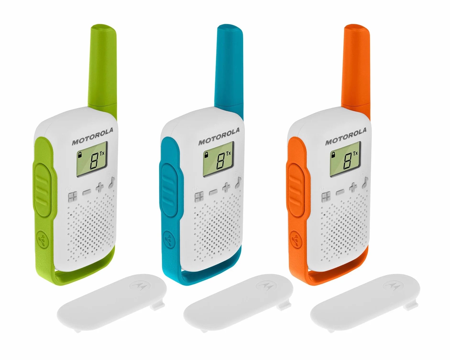 Motorola Mobility Talkabout T42 Krótkofalówka 3 Sztuki Wielokolorowy