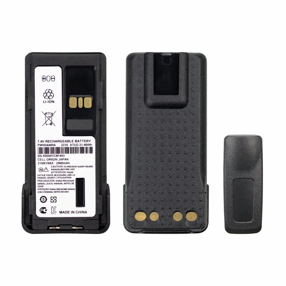 PMNN4489A bateria litowo-jonowa 2900mAh Duża pojemność dla Motorola GP328D+ GP338D+ P8668I APX900 DGP5050E DGP5550E DGP8050E DGP8550E DP4801E XIRP8600000I Radios Bateria do ładowania
