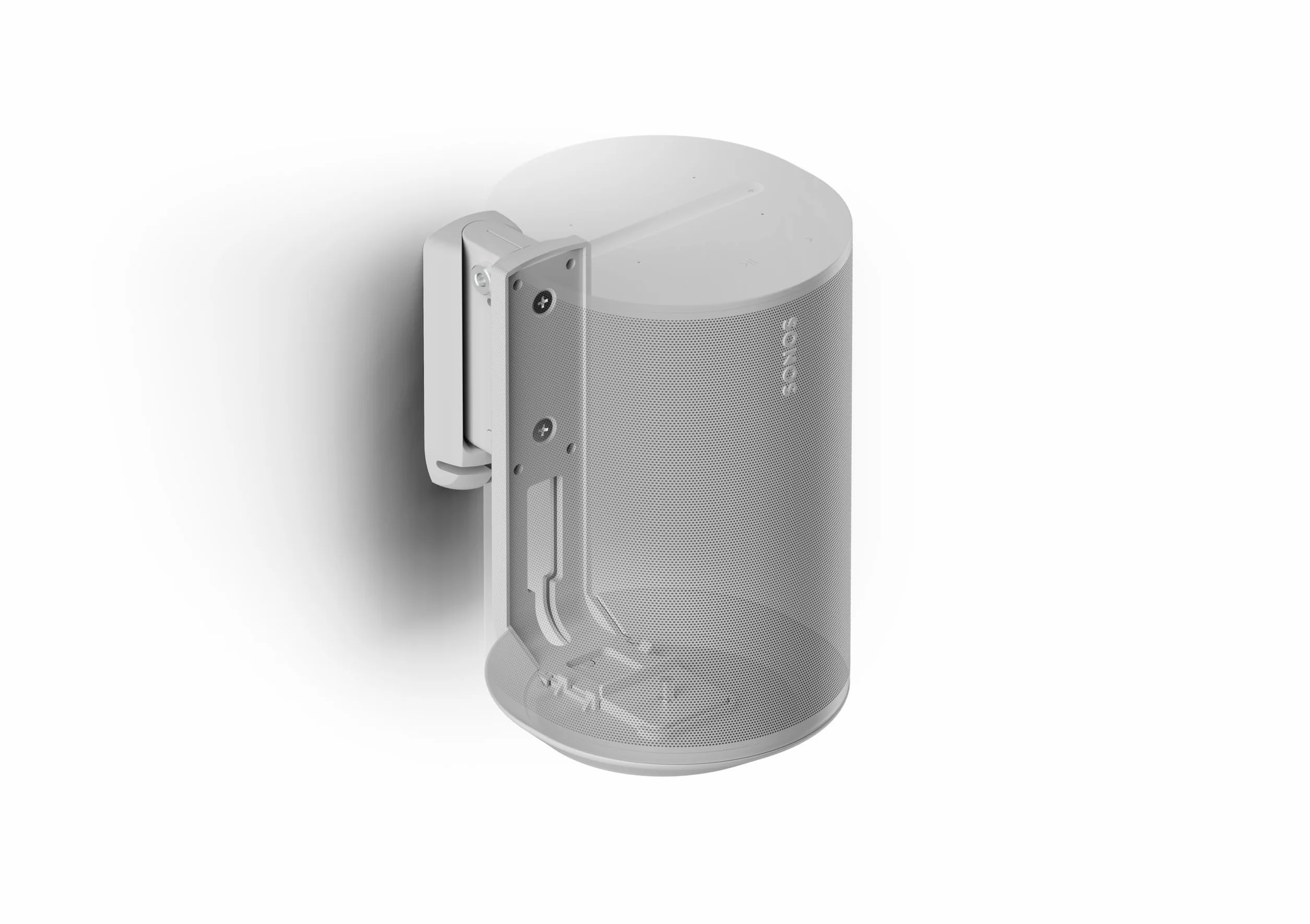 Flexson Uchwyt ścienny do Sonos ERA 100 dwupak biały obrotowy uchylny