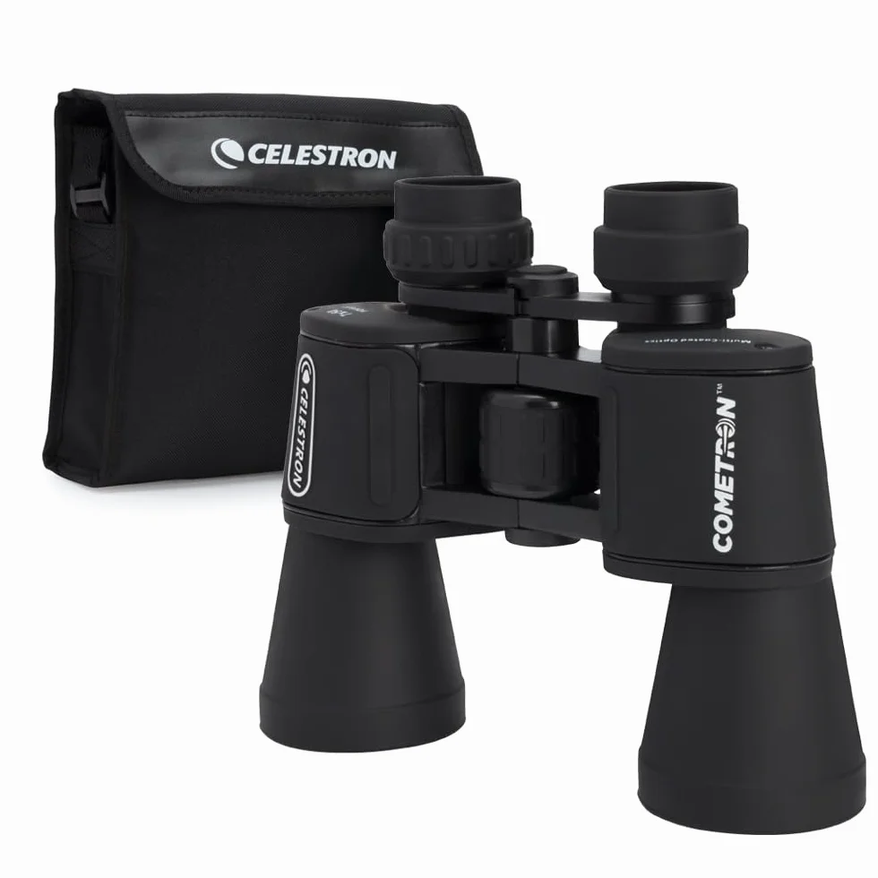 Celestron 71198 Cometron 7x50 lornetka Porro, czarna
