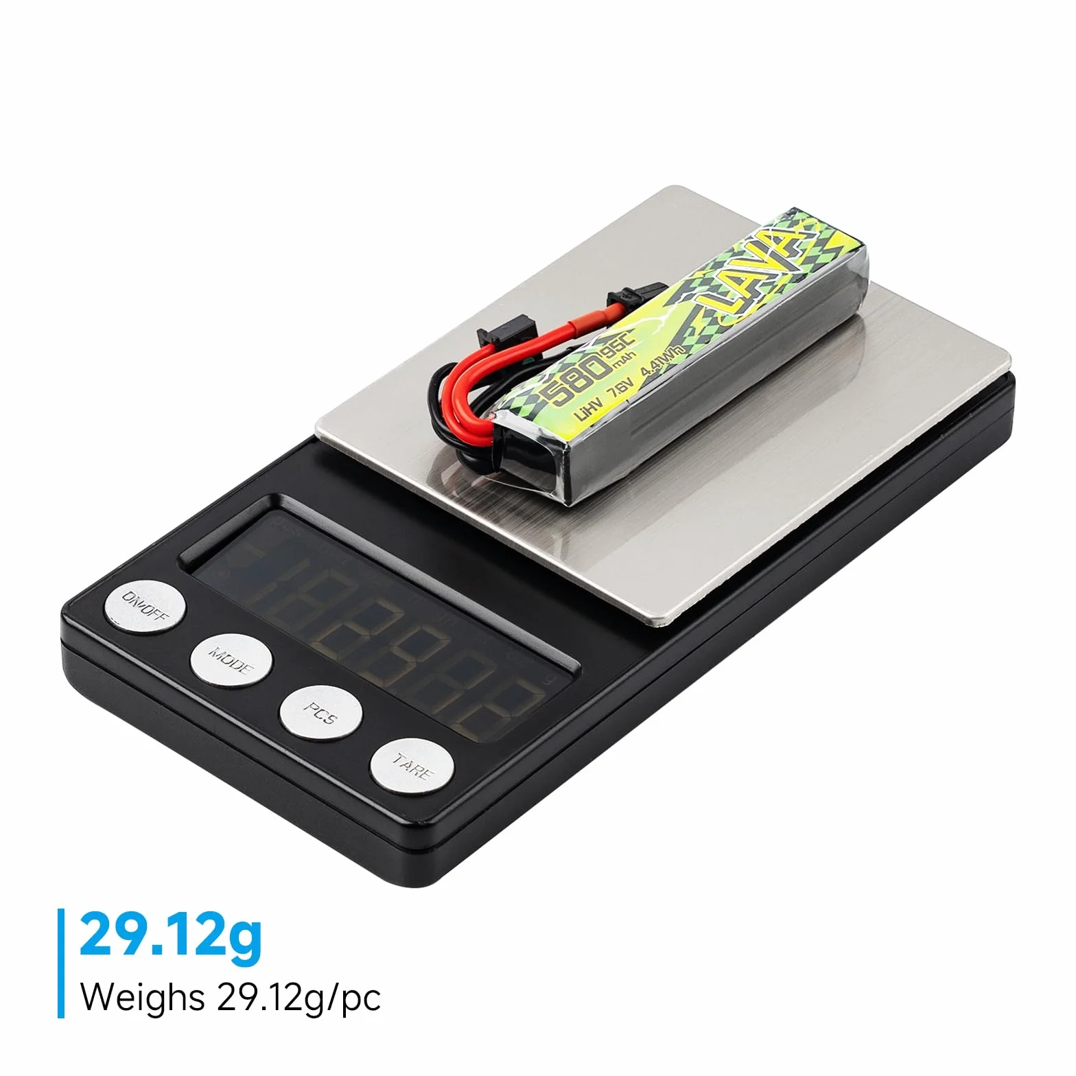 BETAFPV 2 szt. Bateria Lava II 2S, 580 mAh, 7,6 V, 95C, LiHV, Lipo ze złączem XT30, JST-XH2.54, wtyczka ładująca kompatybilna z bezszczotkowym Whoop Drone Quadcopter Like Pavo Pico II, Pavo Femto