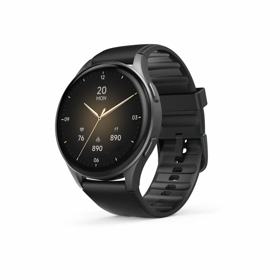 Hama Smartwatch 8900 GPS AMOLED 1.43 czarny wodoodporny smart zegarek fitness