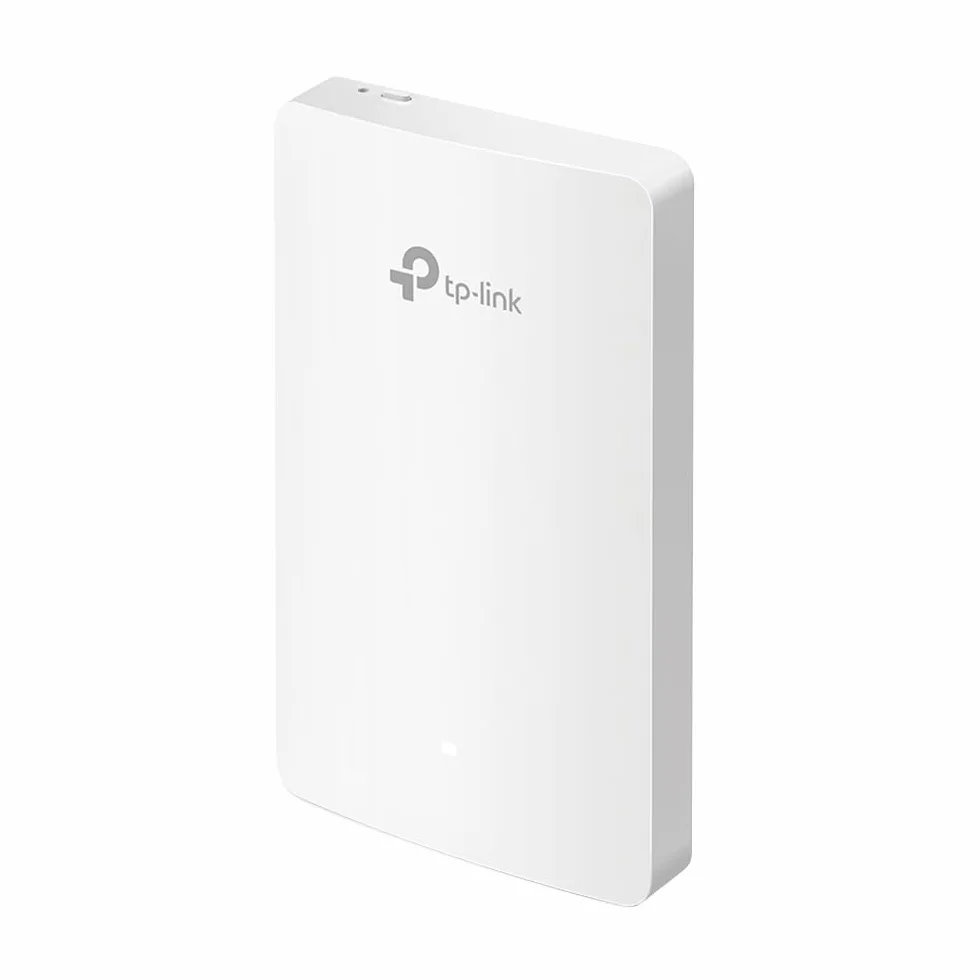 TP-Link EAP235-Wall, Punkt dostępowy WiFi AC1200 MU-MIMO, Montaż ścienny, Obsługa PoE, 3 porty LAN, Zarządzanie przez Omada SDN, Roaming bez zakłóceń, VLAN, QoS, portal uwierzytelniania
