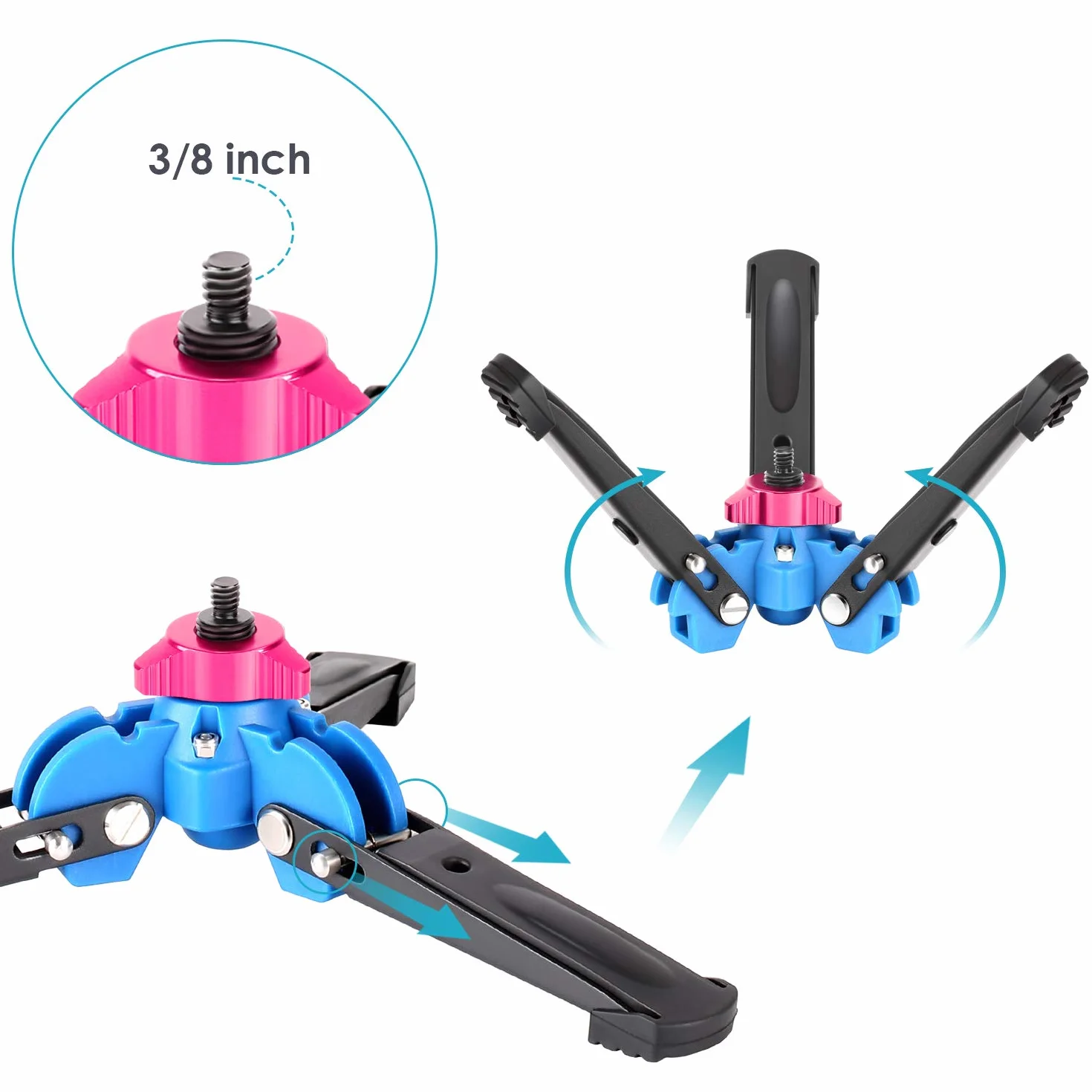 Neewer Monopod Czarny 52-168cm