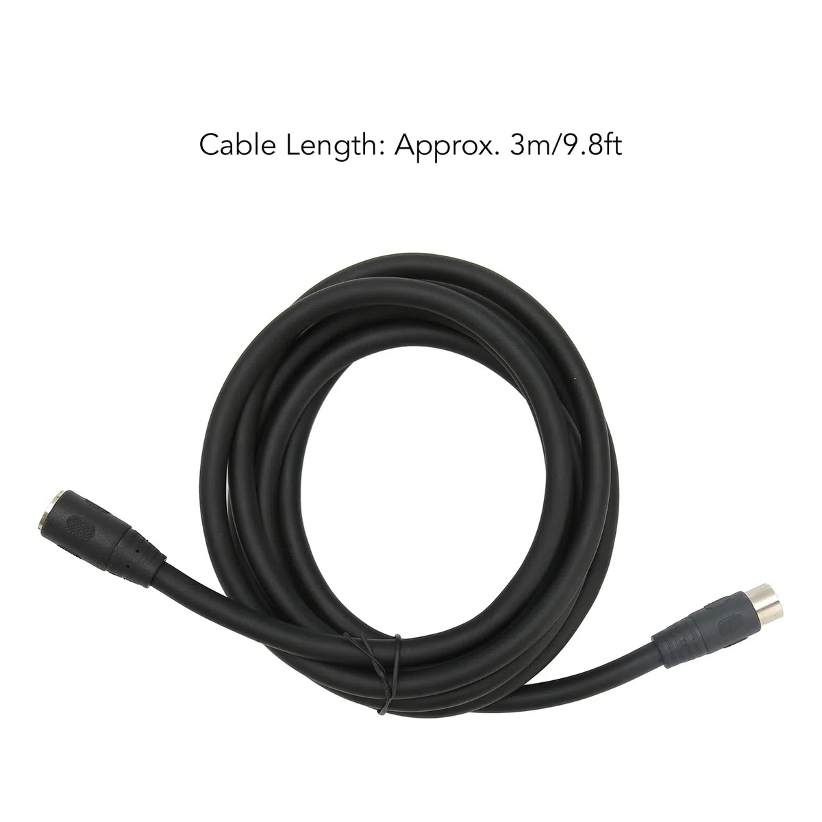 Kabel Męski na żeński DIN 13 PIN, Kabel Przedłużający DIN 13 PIN Męski na żeński, Profesjonalny Kabel Sterowania Sygnałem Elektrycznym, do Atomizera Scenicznego (Mężczyzna