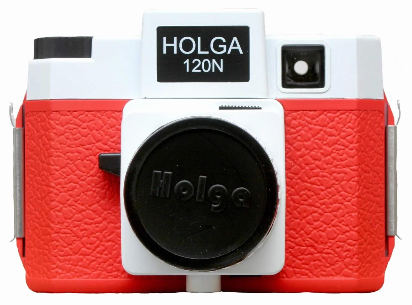 Holga 120N biała górna czerwona kamera filmowa 120 formatów