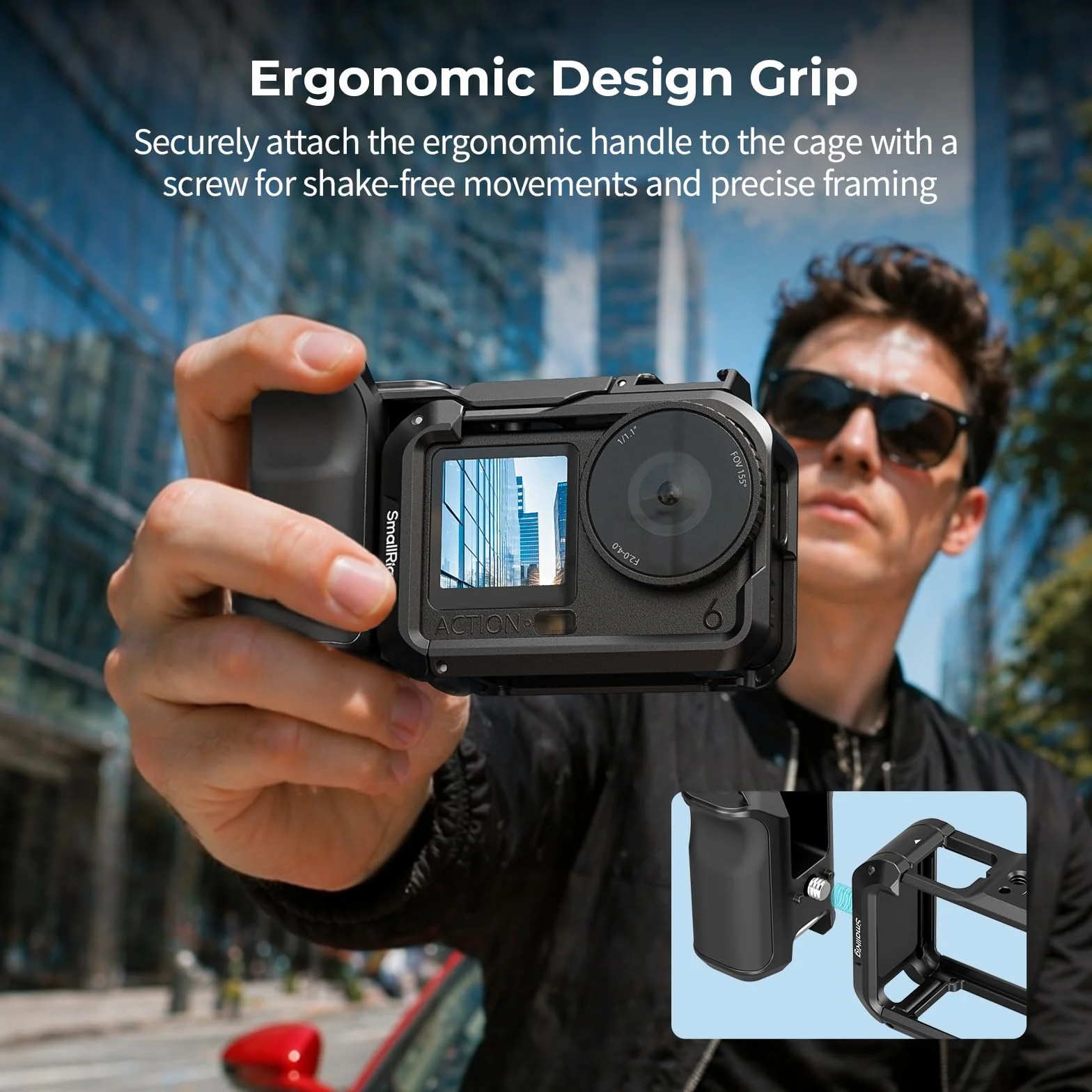 SMALLRIG Uchwyt do klatek SMALLRIG (ID 5888, 5887) dla DJI Osmo Action 6 6259