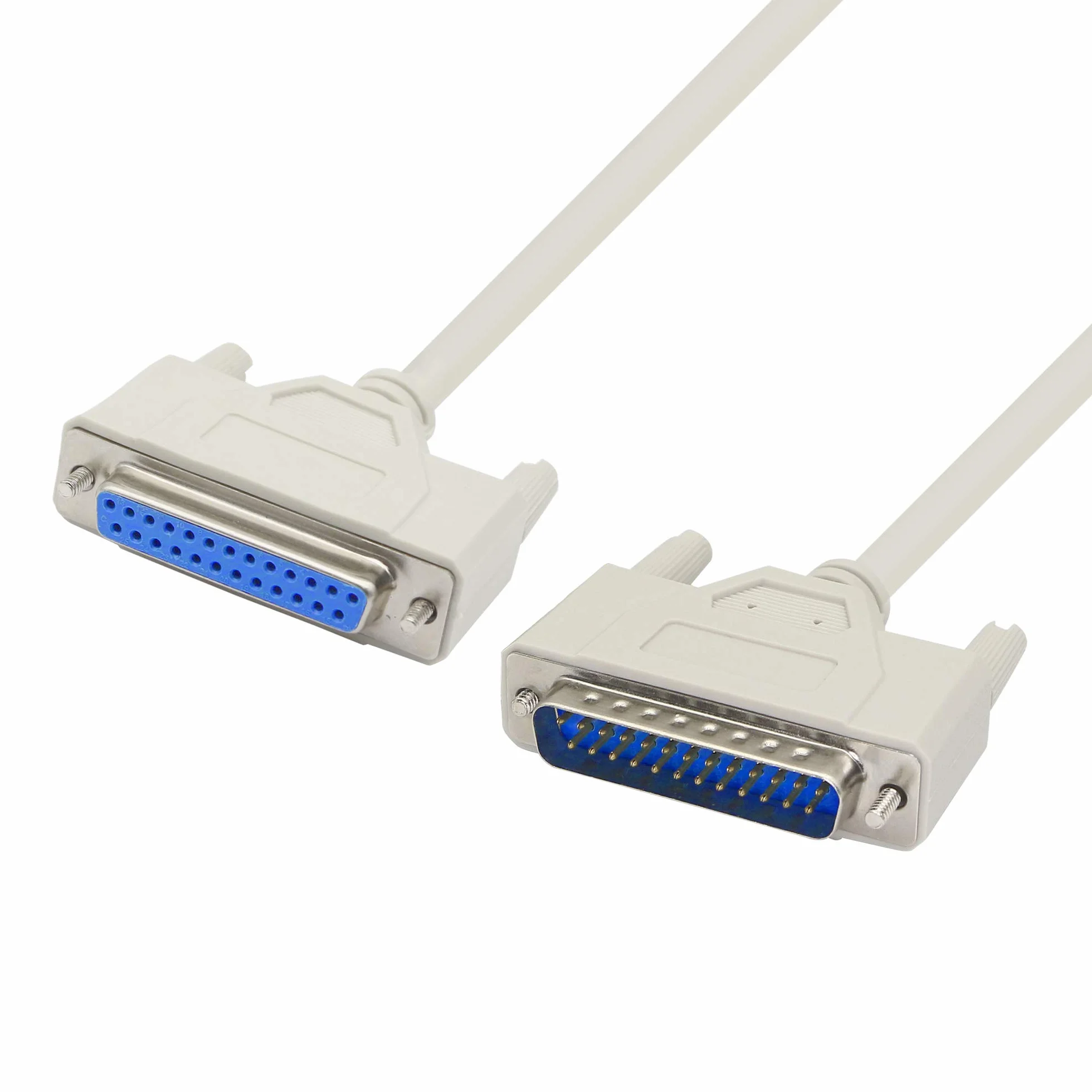 4,5 stopy DB25 męski do żeński równoległy kabel do drukarki KANGOING do połączenia między komputerem z żeńskim interfejsem DB25 a drukarką