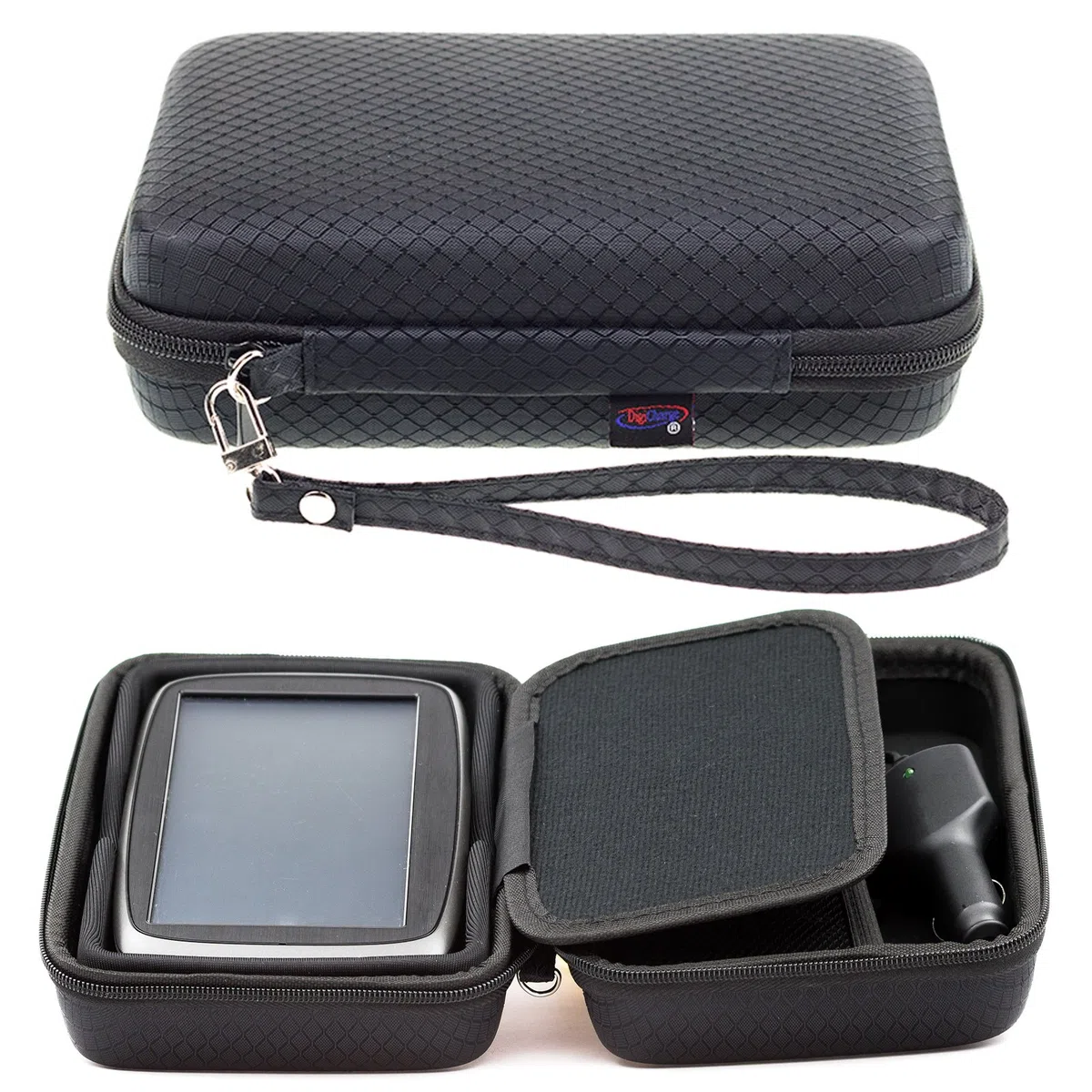 DigiCharge Navi Twarde etui do Tomtom Go Classic 6'' Discover 6'' Premium 6" Basic 6" Essential 6" Go Camper Tour Go 6200 6250 6100 620 610 Camper Professional GPS