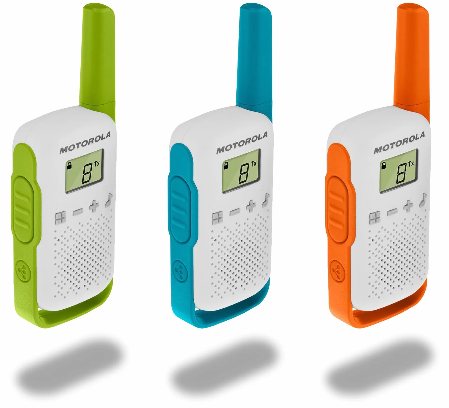 Motorola Mobility Talkabout T42 Krótkofalówka 3 Sztuki Wielokolorowy
