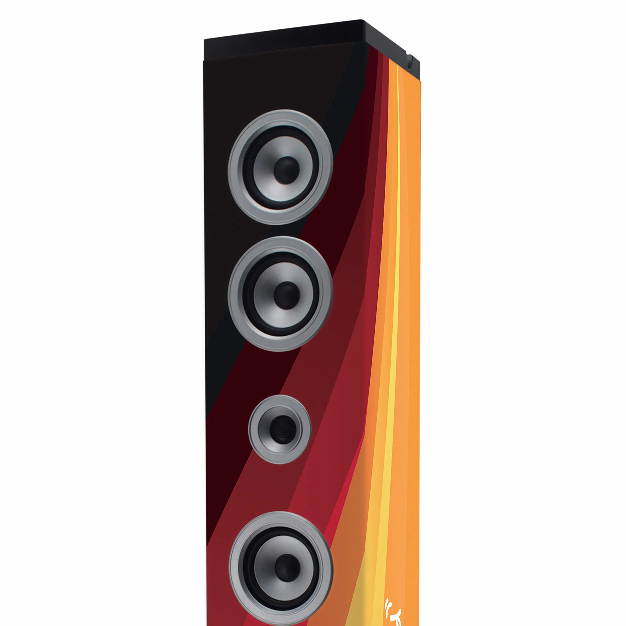 iCES IBT-6 Bluetooth głośnik stojący – 40 W RMS – radio PLL FM – wejście USB – gniazdo na karty SD – wejście AUX – z pilotem zdalnego sterowania – Niemcy