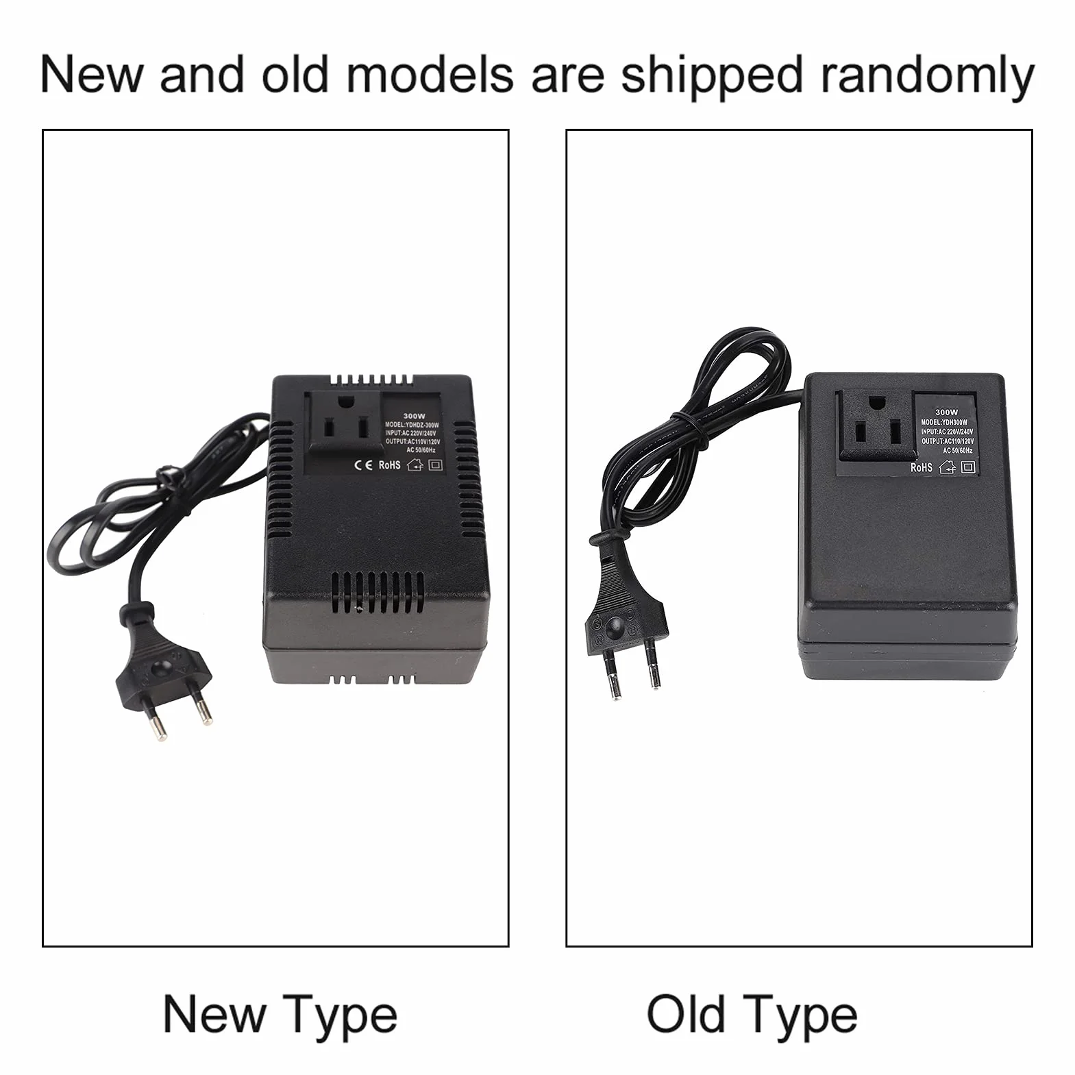 Transformator Mocy 300 W Przetwornica Napięcia AC 220 V do 110 V UE Adapter Wtyczki Kompaktowy Lekki Idealny Towarzysz W Podróży