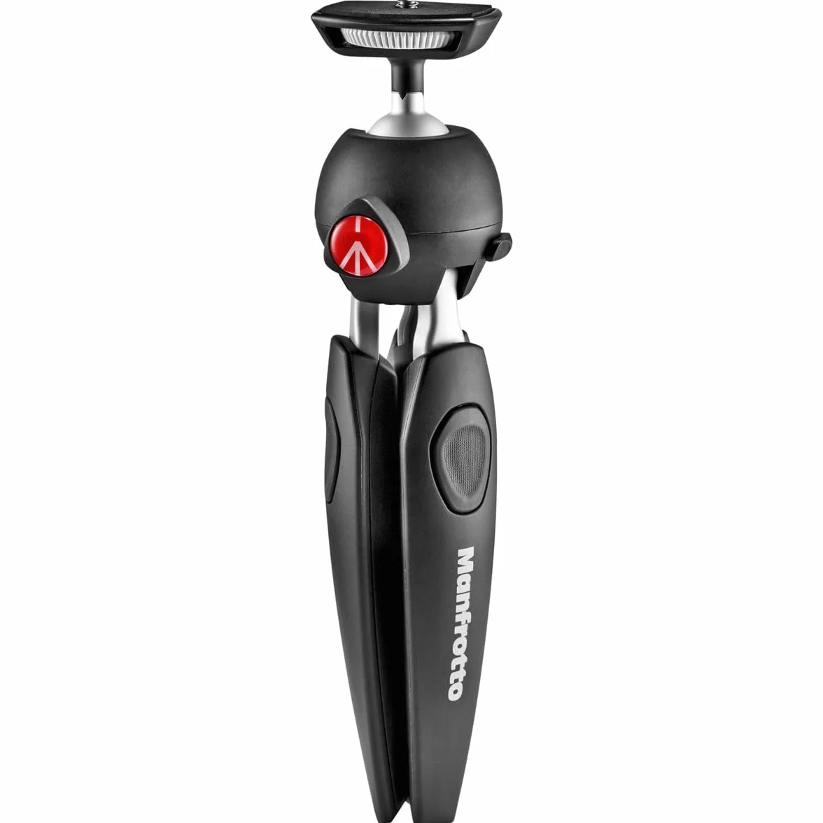 Manfrotto PIXI EVO 2 Częściowy Mini Statyw do Aparatów Bezlusterkowych, Czarny, 1 Sztuka