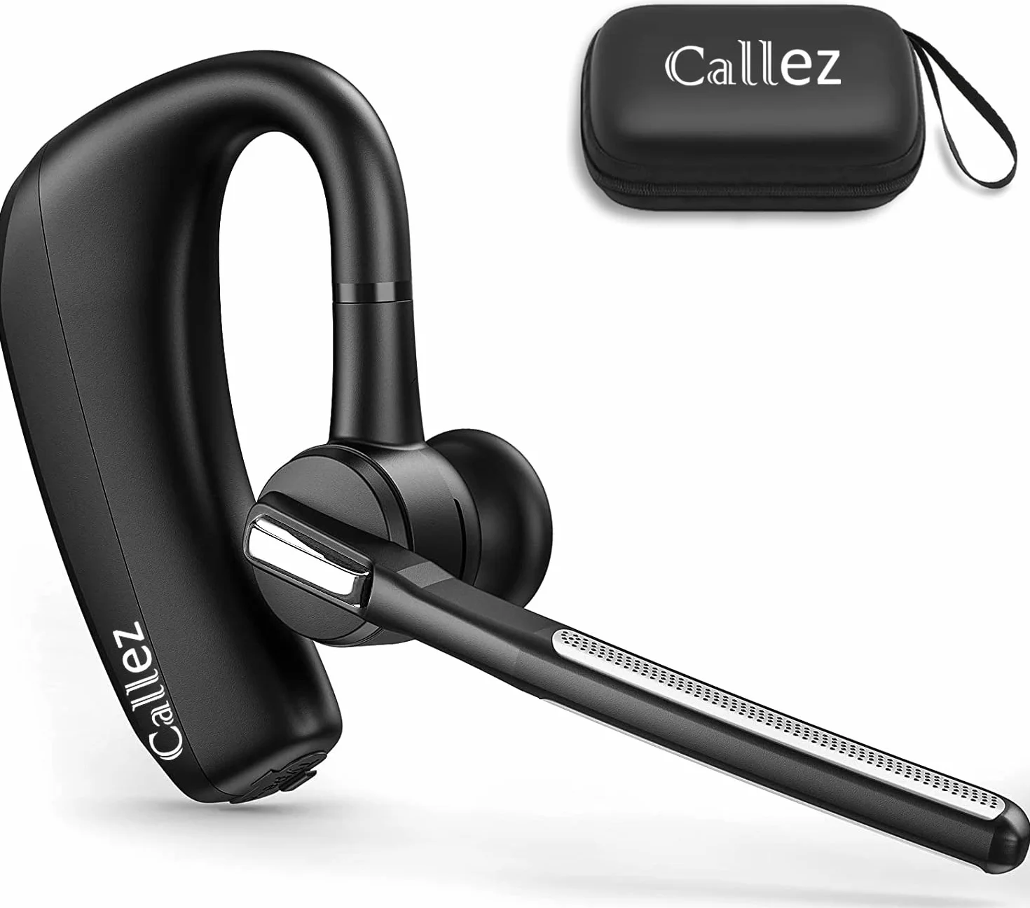Zestaw słuchawkowy Bluetooth z podwójnym mikrofonem CVC8.0 z redukcją szumów, bezprzewodowe słuchawki V5.0, bezprzewodowe słuchawki do telefonu komórkowego, do iPhone'a, Samsunga, smartfona, jazdy