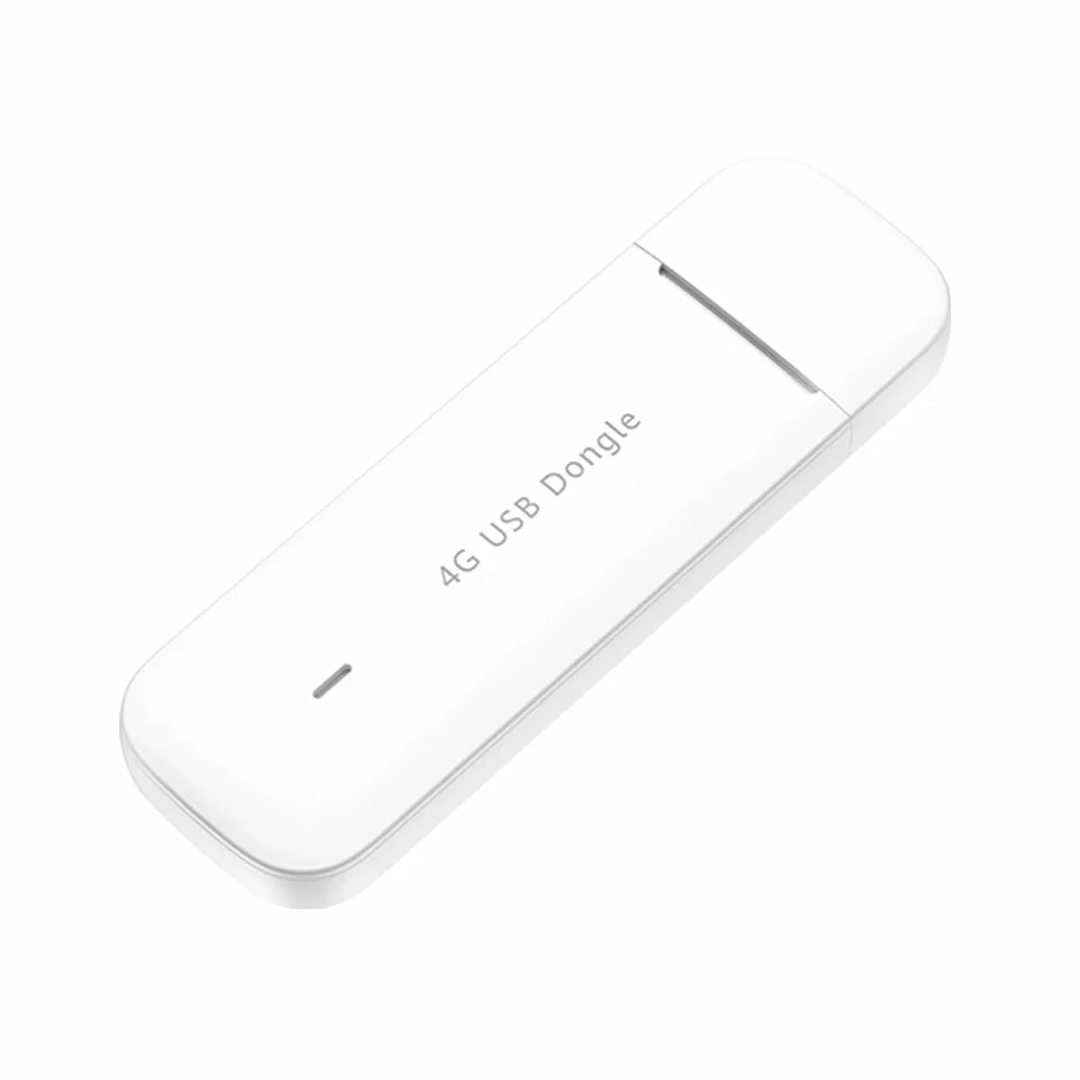 Brovi 4G LTE USB-Dongle-CAT4, prędkość pobierania do 150 Mbps, Plug & Play, biały