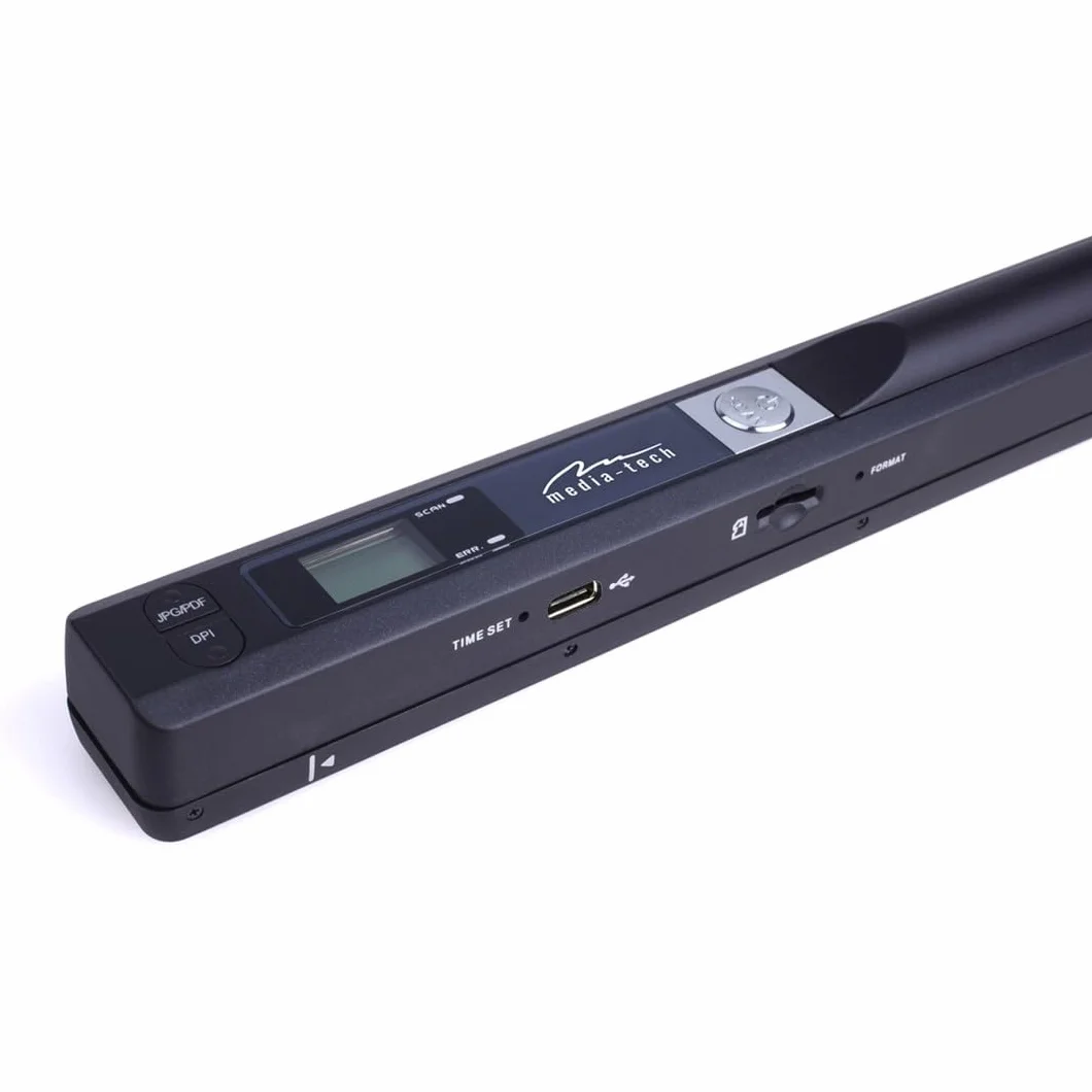 Mediatech Scanline MT4090 Skaner Dokumentów 25.5 x 3 x 3 cm Czarny/Biały