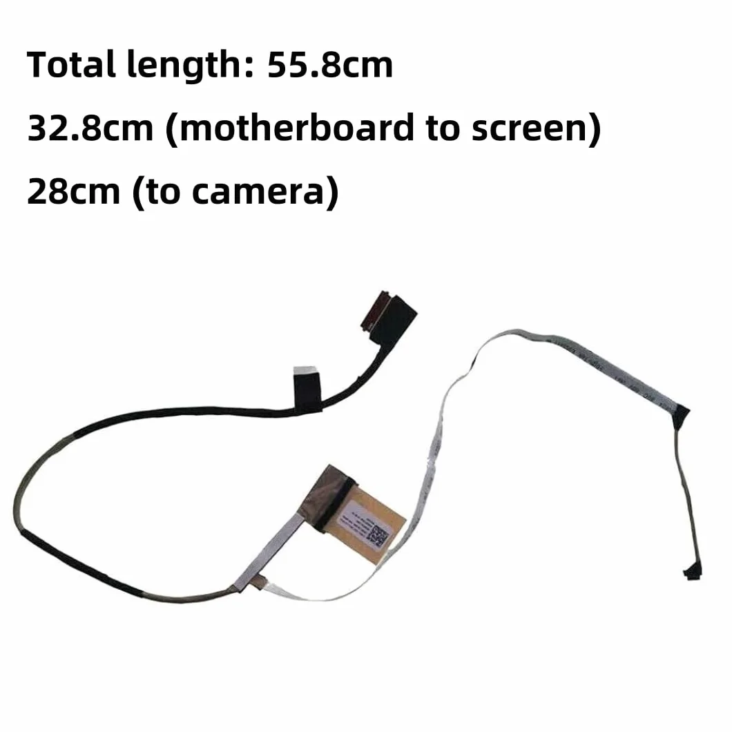 ZAHARA L63615001 L68167001 LVDS Kabel LED Wyświetlacz LCD Wireless Line (bez dotyku) 30 pinów dla HP Pavilion 15DY 15EF 15FQ 15SFQ 15EQ 15SEQ DD00P5LC201 12 DDD; 00P5LC202