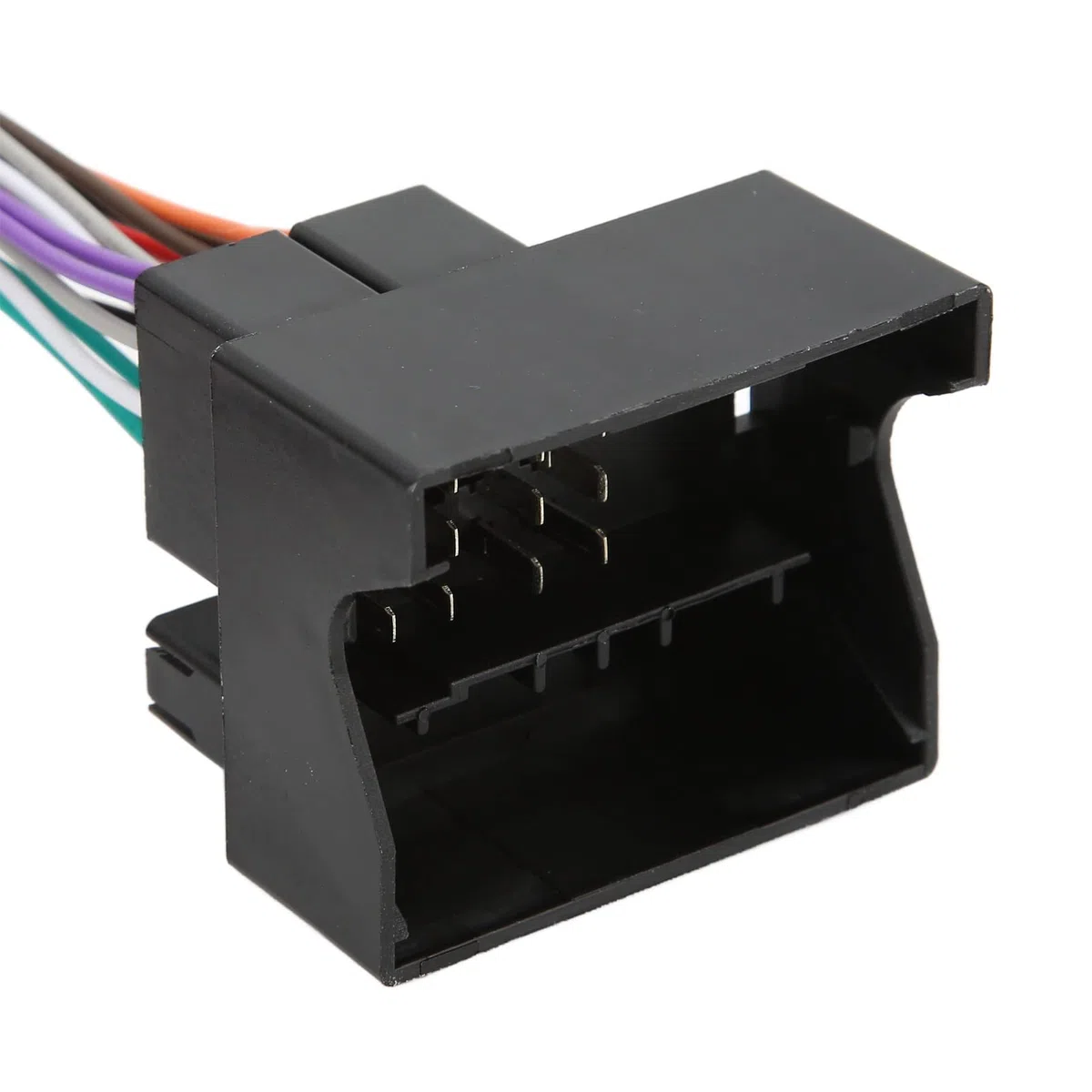 ZJchao Adapter samochodowy Aux Adapter do RCD310 RCD510 RNS510 ABS Łatwa instalacja z przewodem zasilającym