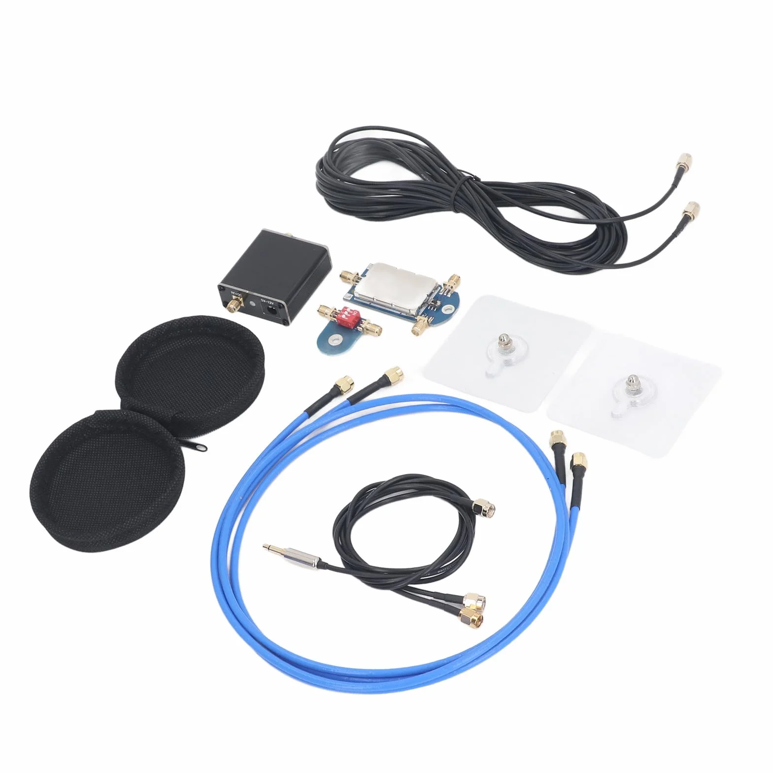 Antena aktywna z małą pętlą HF AM FM VHF UHF SDR 5–12 V