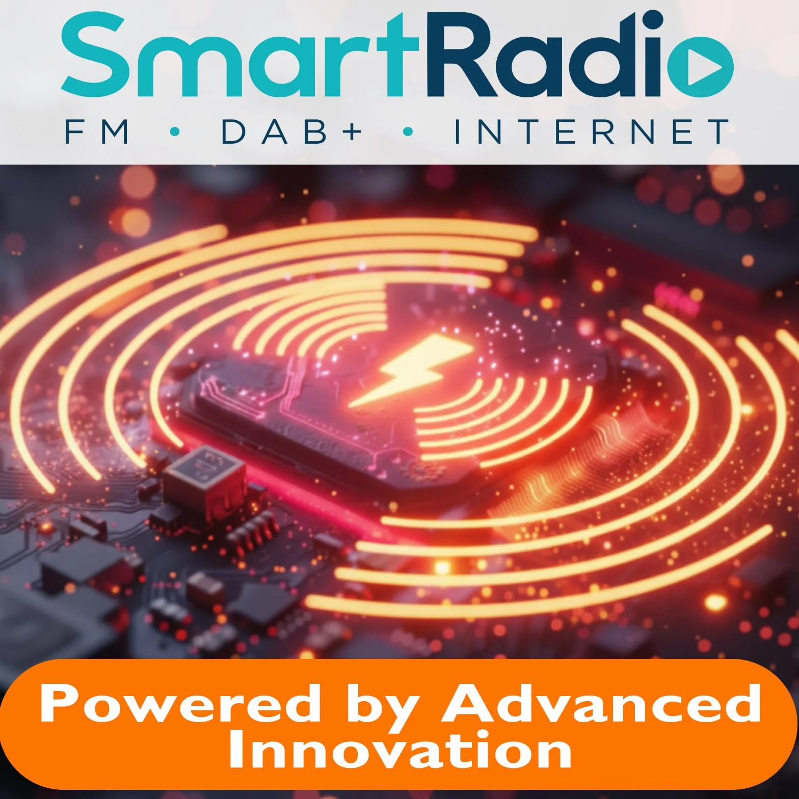 SR10 radio internetowe WiFi z Smart DAB+ i Bluetooth, FM, radio kuchenne z zasilaniem sieciowym i baterią, kolorowy wyświetlacz, podwójny alarm