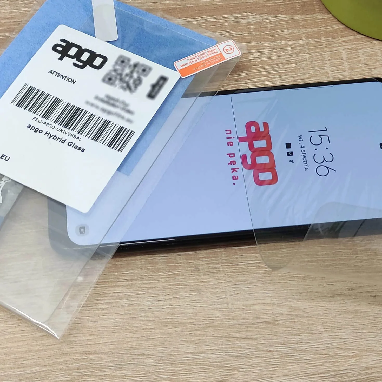 apgo Hybrid Glass Screen Protector do Amazon Kindle Paperwhite Signature Edition, szkło hybrydowe, zamiennik hartowanego