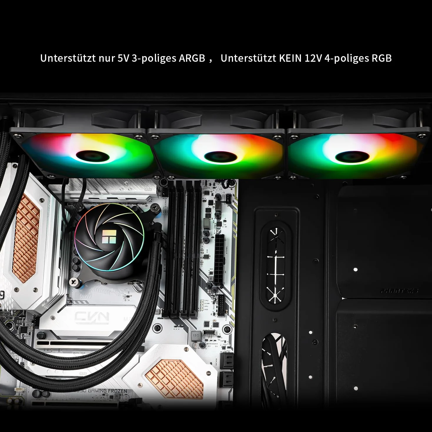 Thermalright Aqua Elite 360 ARGB Chłodzenie CPU ciekłe AIO, 3x120mm PWM, AM4/AM5, Intel LGA1700/1851