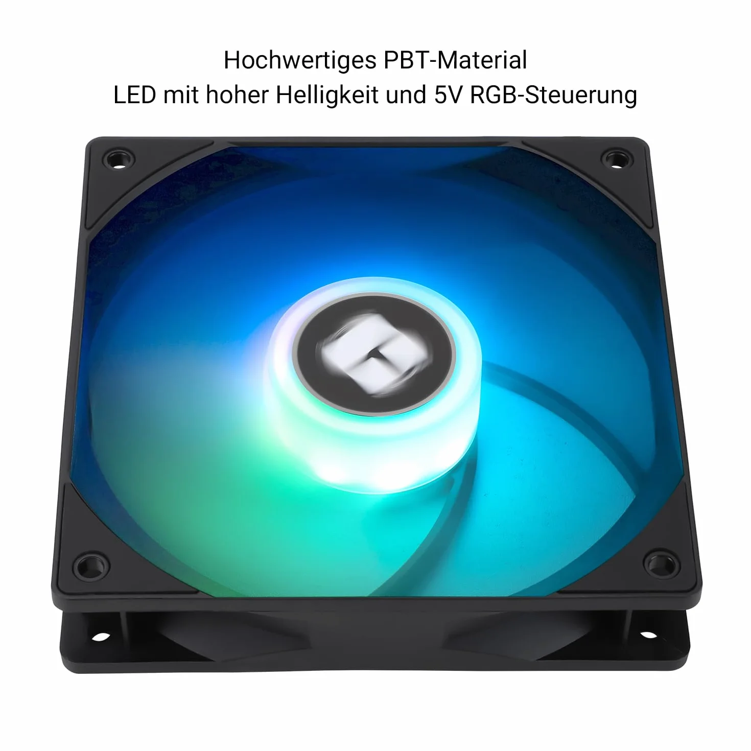 THERMALRIGHT Wentylator chłodzący CPU TL-C12RB-S V2 PWM do obudowy komputera, 4-pinowe złącze PWM z obudową ARGB, prędkość 1500 obr./min. Wentylator odwrócony do chłodzenia komputera (120 mm, czarny)