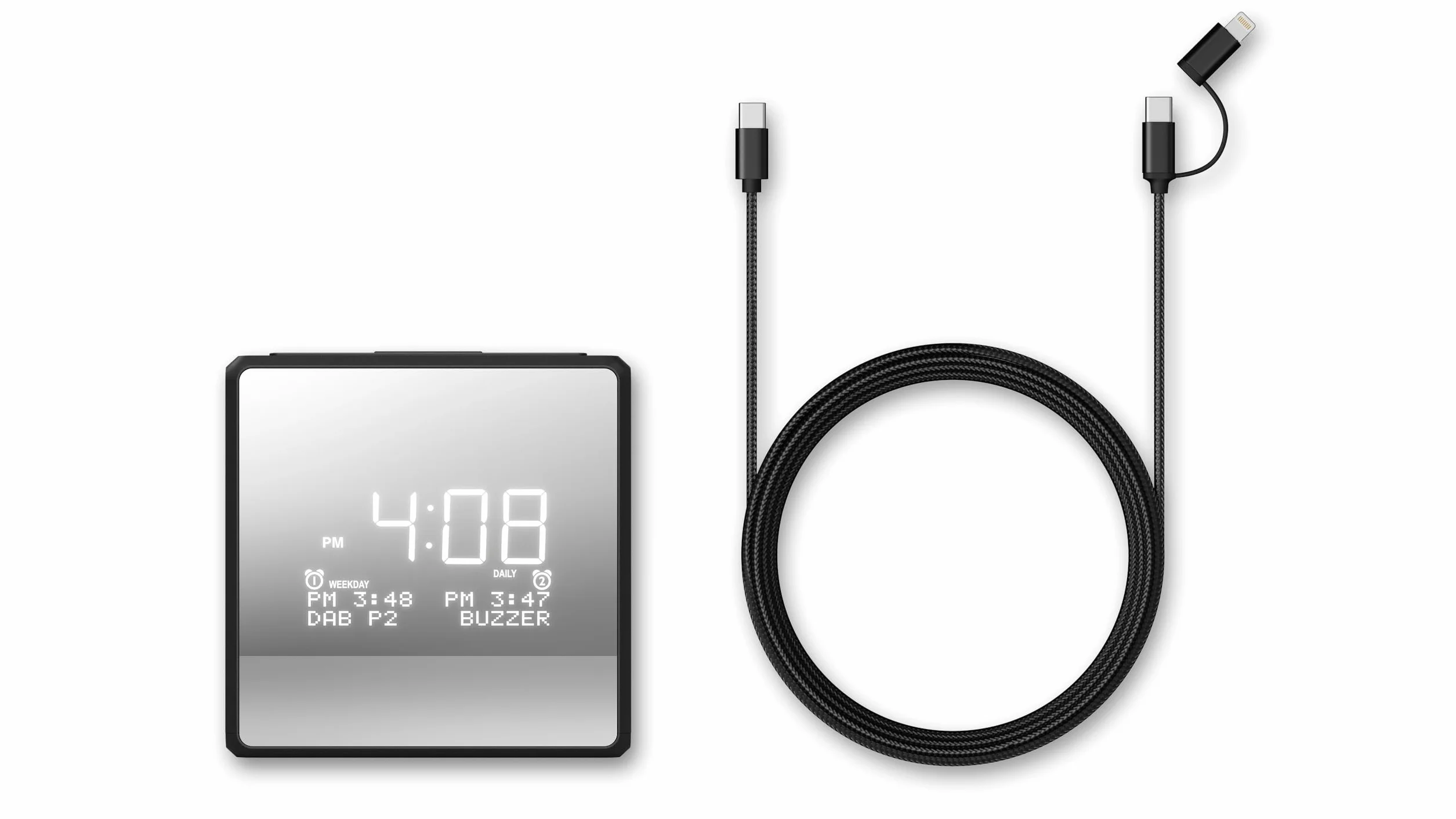 Philips TAR4650 podwójny budzik DAB/FM radiobudzik z USB