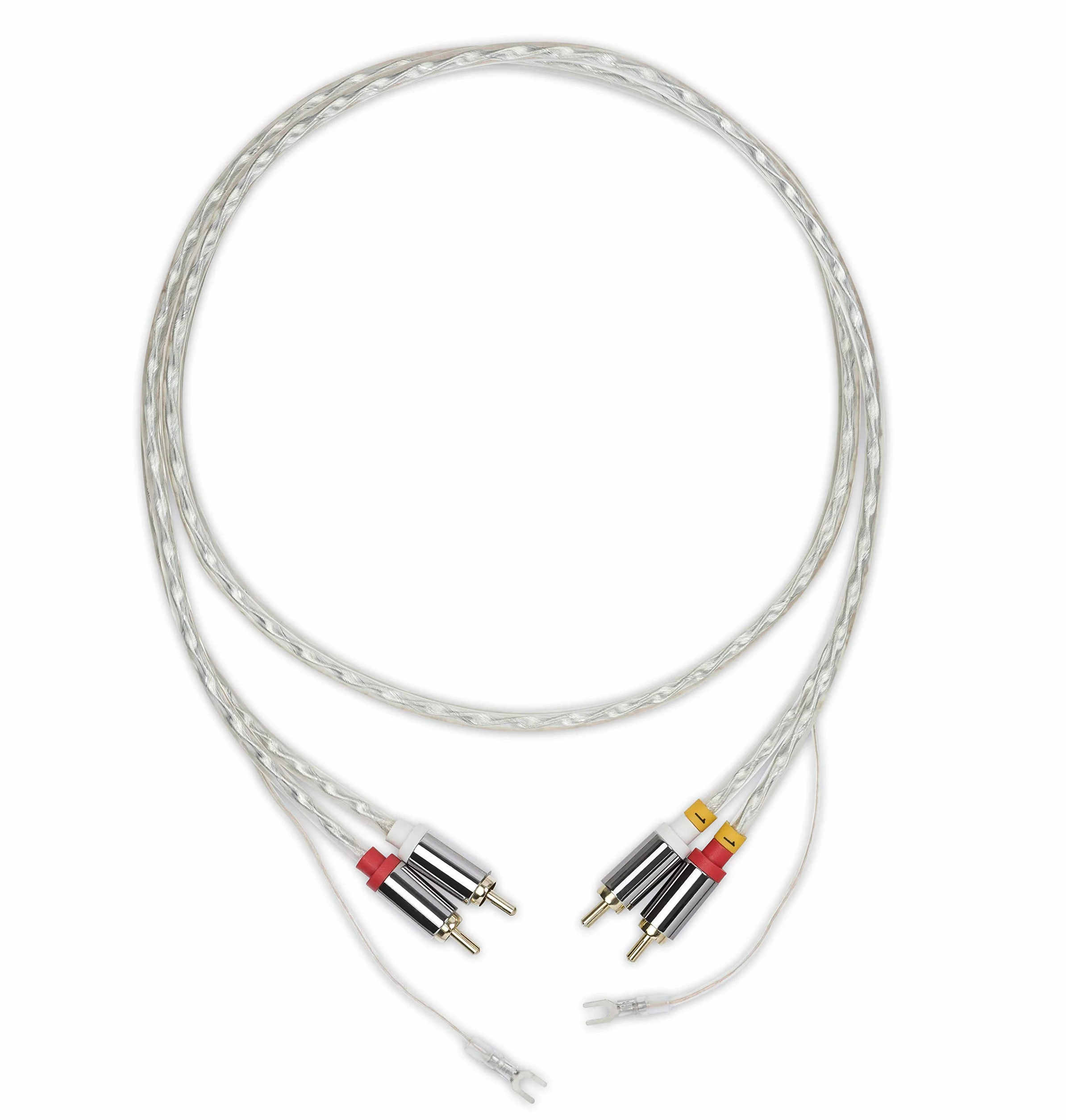 Pro-Ject Connect it Phono E 1,23 m kabel fonowy NF przewód uziemiający do gramofonu