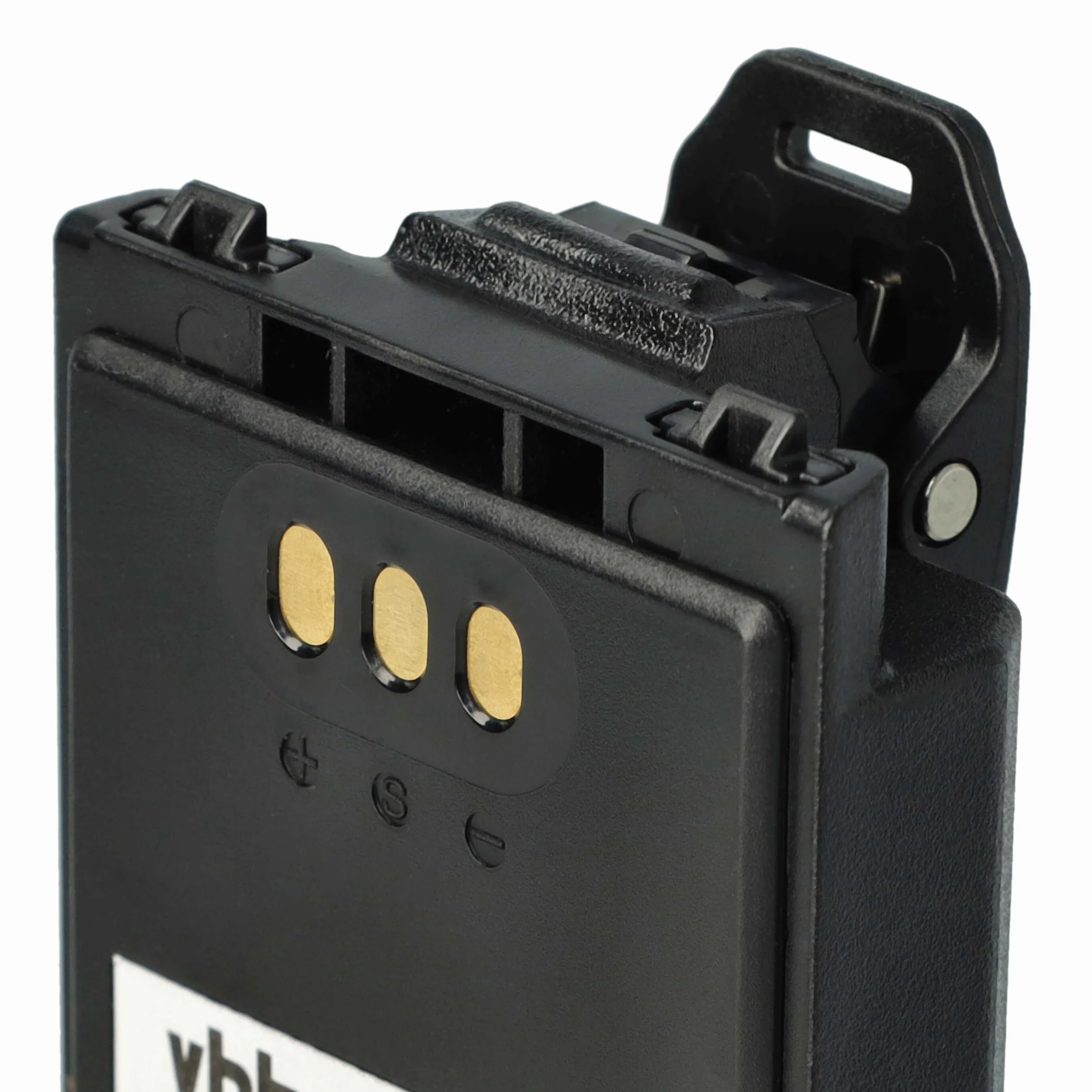vhbw Bateria kompatybilna z Icom ID-52E, IC-705, ID-31E, ID-51E, IP-100H krótkofalówka, Walkie Talkie (3300 mAh, 7,4 V, Li-Ion) + klips do paska