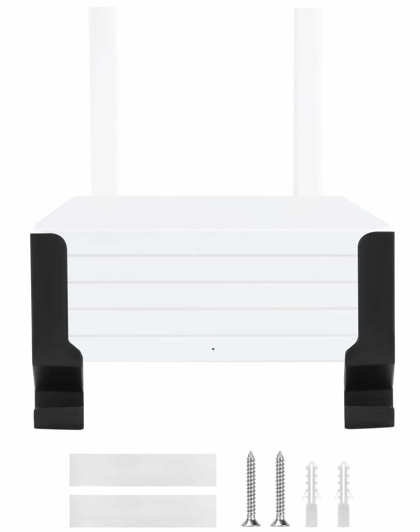 QWORK® Uniwersalny uchwyt ścienny Uniwersalny uchwyt ścienny do routera/TV box/laptopa/przełącznika/modemu