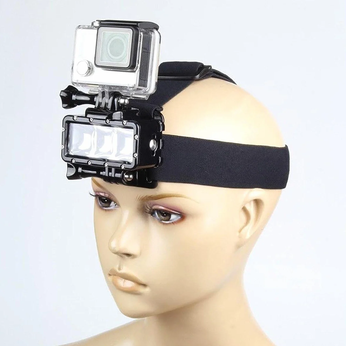 30 m wodoodporne światło punktowe do nurkowania, światło LED, lampa wideo, fotograficzna lampa do nurkowania dla GoPro Hero 5 4 3+ 3 SJ4000 akcesorium część