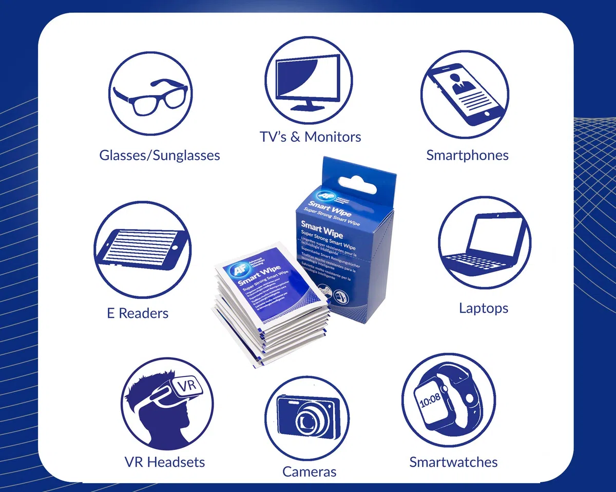 AF SMARTWIPE10 ściereczka do czyszczenia Edv Wipes 10 sztuk