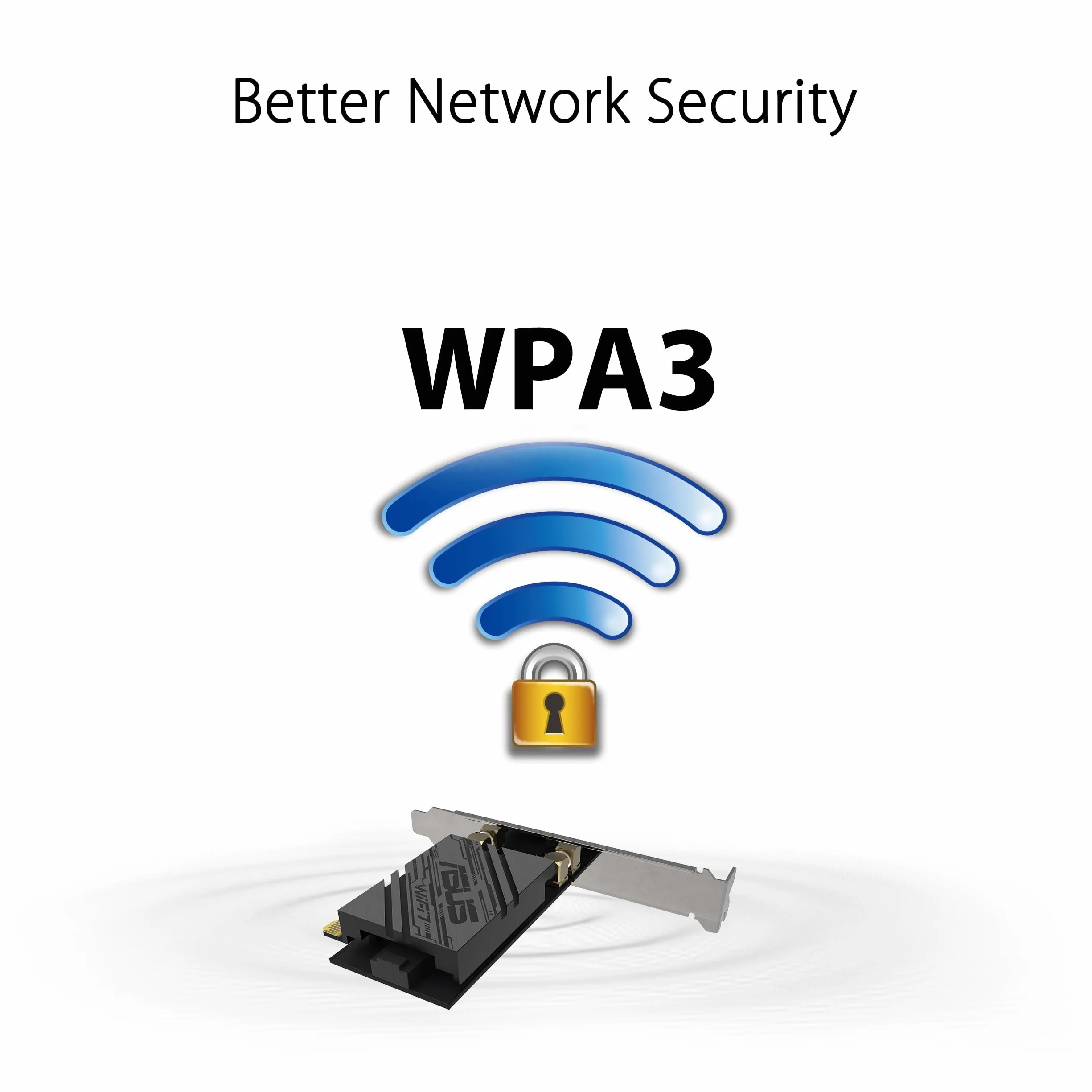 ASUS PCE-BE92BT WiFi 7 PCI-E adapter Bluetooth 5.4 6GHz 320 MHz WPA3