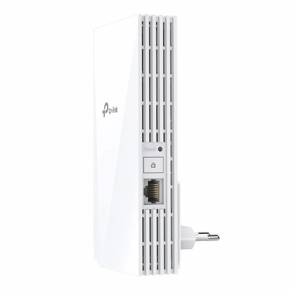 TP-Link RE500X | Wzmacniacz Sygnału Wi-Fi 6 AX1500 | Dwupasmowy (5 GHz i 2,4 GHz) | Port Gigabit Ethernet | Kompatybilny z OneMesh | Tryb Punktu Dostępowego | Aplikacja Tether