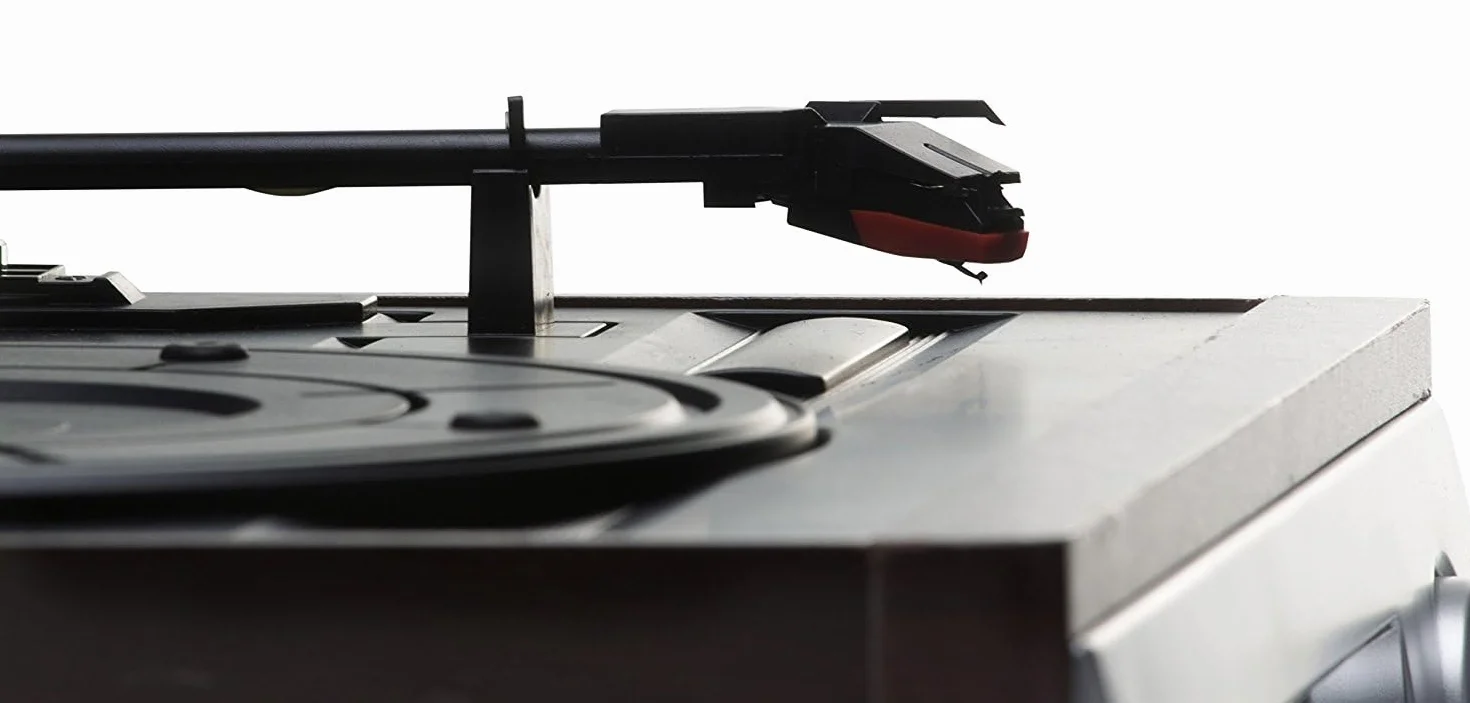 Kärcher KA8050 Gramofon z Wbudowanymi Głośnikami, Wielokolorowy, 28.8 x 31.7 x 14.3 cm
