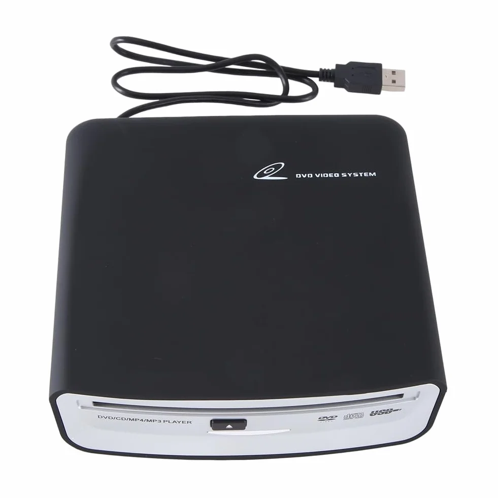 Uniwersalny przenośny zewnętrzny odtwarzacz CD do samochodu, może być podłączony do portu USB w samochodzie, laptopie lub telewizorze, do nawigacji z systemem Android 4.0 i