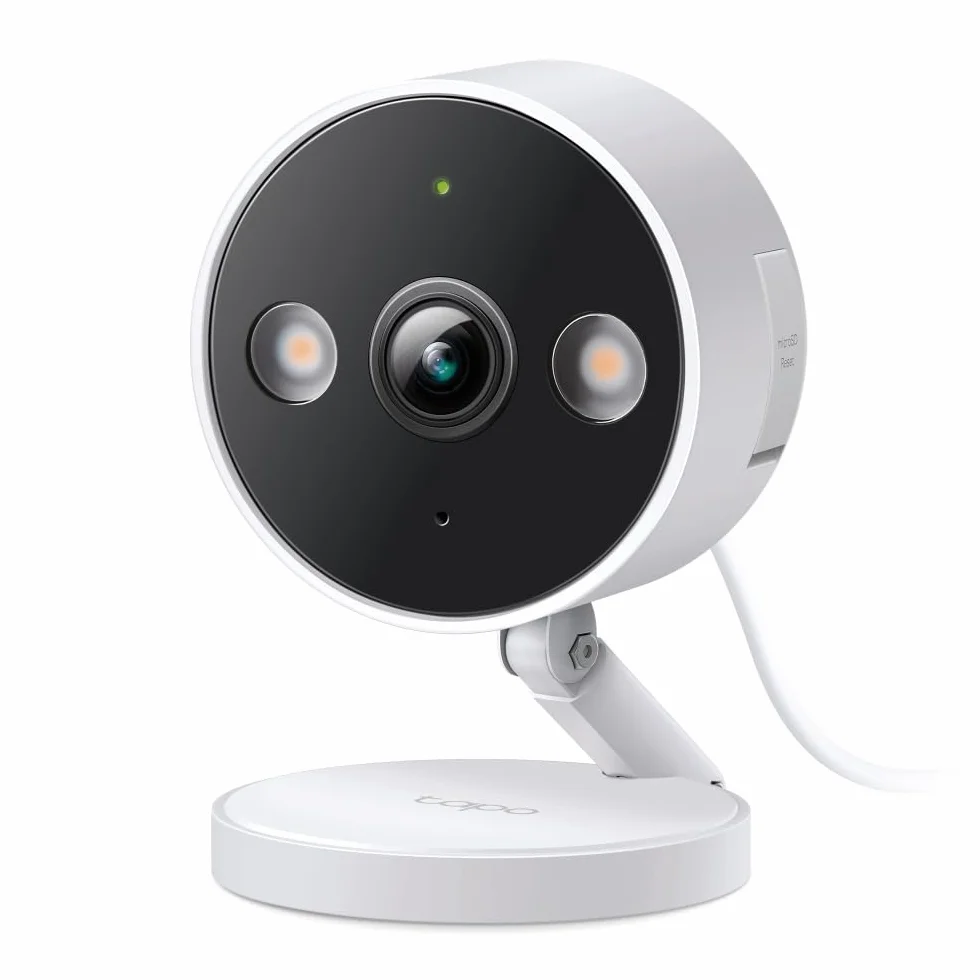 TP-Link Tapo C120 | Kamera Wi-Fi 2K QHD do monitoringu wnętrz | Inteligentne wykrywanie ludzi, zwierząt i dźwięku | Dwukierunkowe audio | Tryb nocny | Kompatybilna z Alexa i Google Home