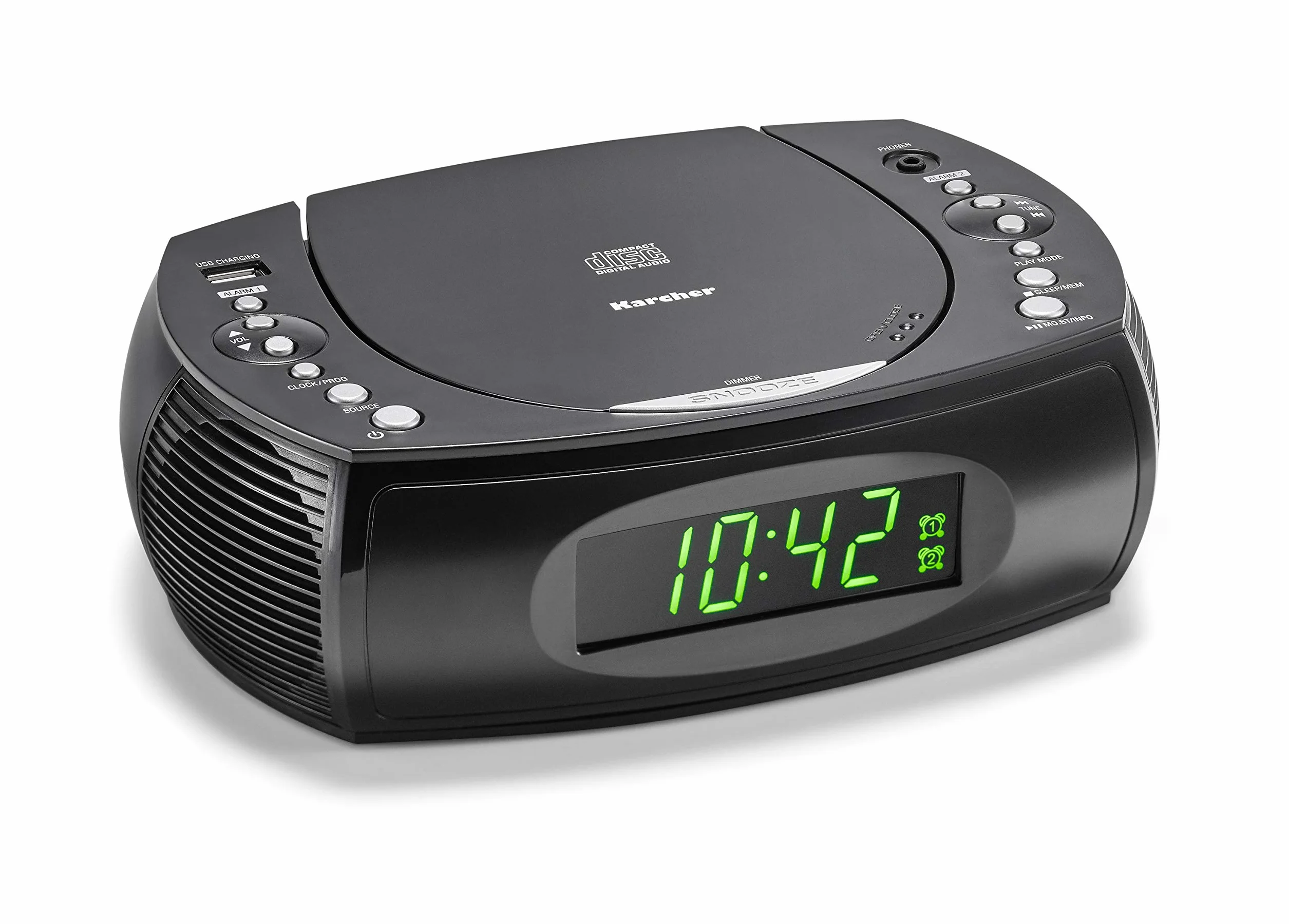 Kärcher UR 1308 Budzik Radiowy Czarny