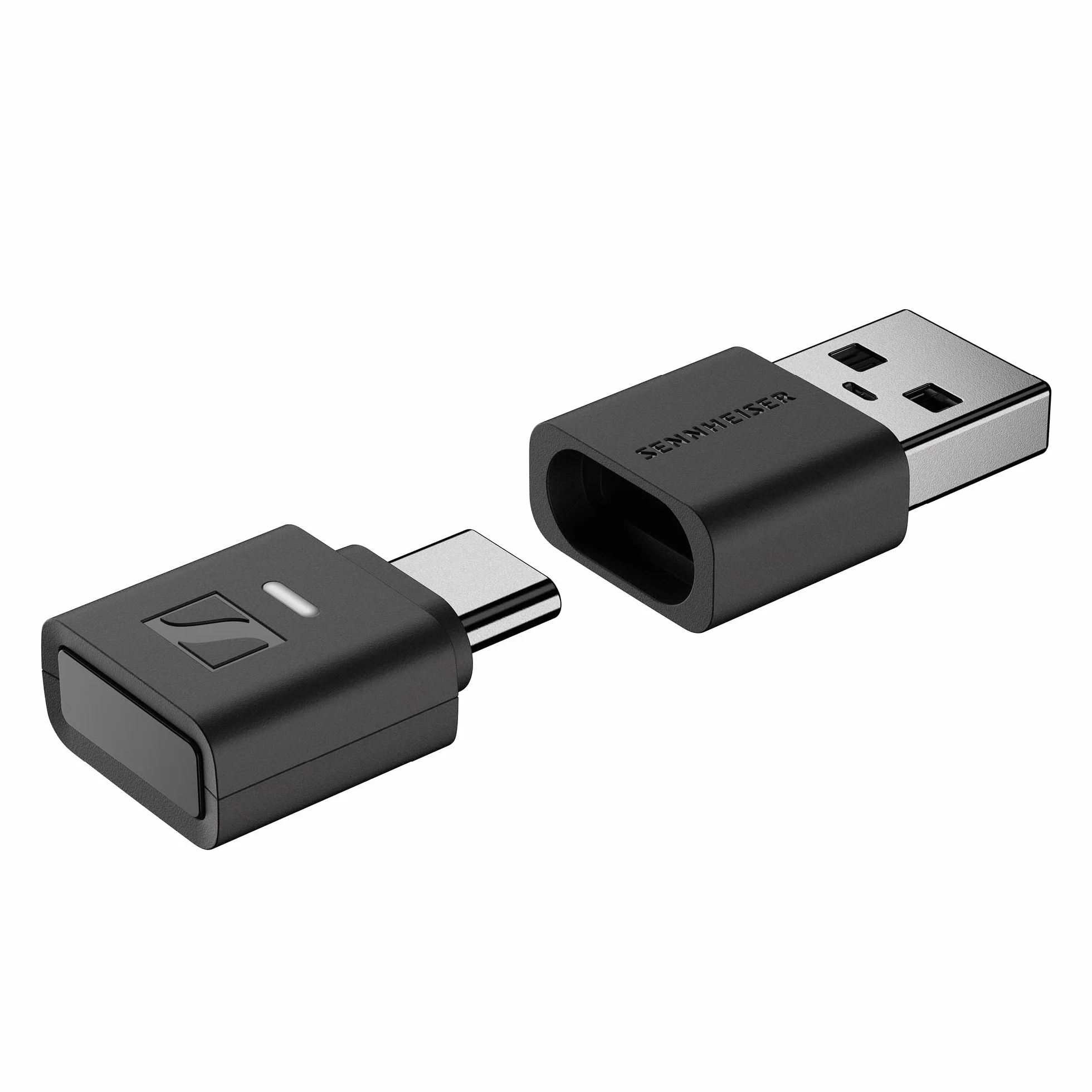 Sennheiser BTD 700 Bluetooth USB Dongle - aptX Lossless, Auracast, nadajnik audio Plug & Play do słuchawek i głośników, bardzo niskie opóźnienie, kompatybilny z Bluetooth 5.4, USB-C i USB-A