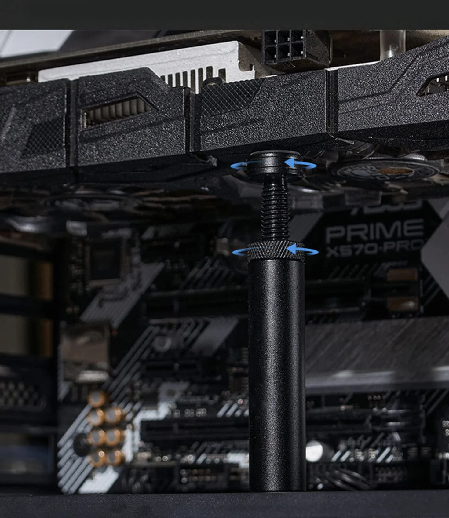 GPU Support Bracket, Wspornik GPU karty graficznej, Uchwyt karty graficznej, Uchwyt stojaka GPU, L(70mm-120mm)