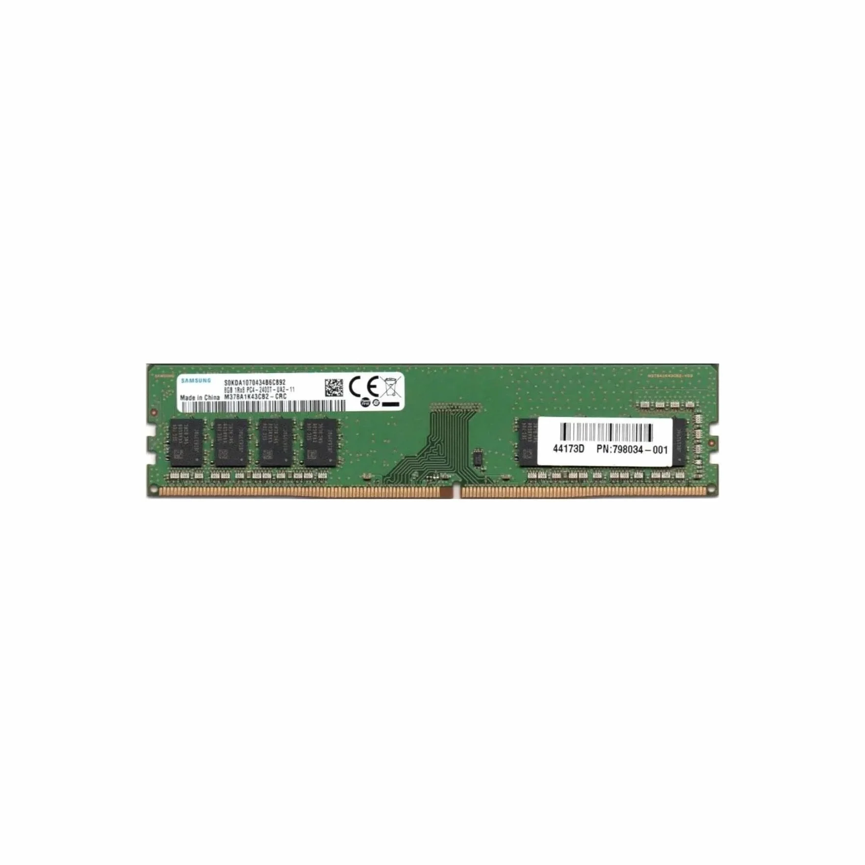 Samsung M378A1K43CB2-CRC pamięć DRAM 8 GB (1.2 V, ddr4) Kolor Zielony Woda