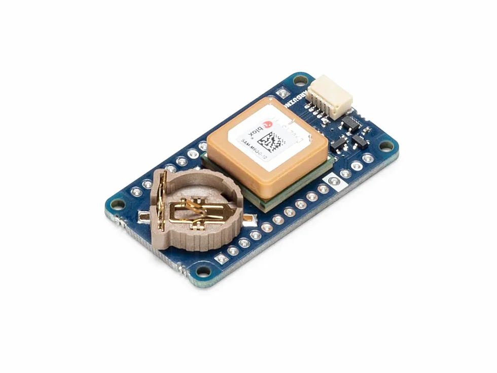MKR GPS Shield [ASX00017] — moduł GNSS o wysokiej wydajności dla płytek Arduino MKR, wyposażony w u-blox SAM-M8Q, obsługę wielu konstelacji (GPS, GLONASS, Galileo) i funkcję Plug 'n' Play